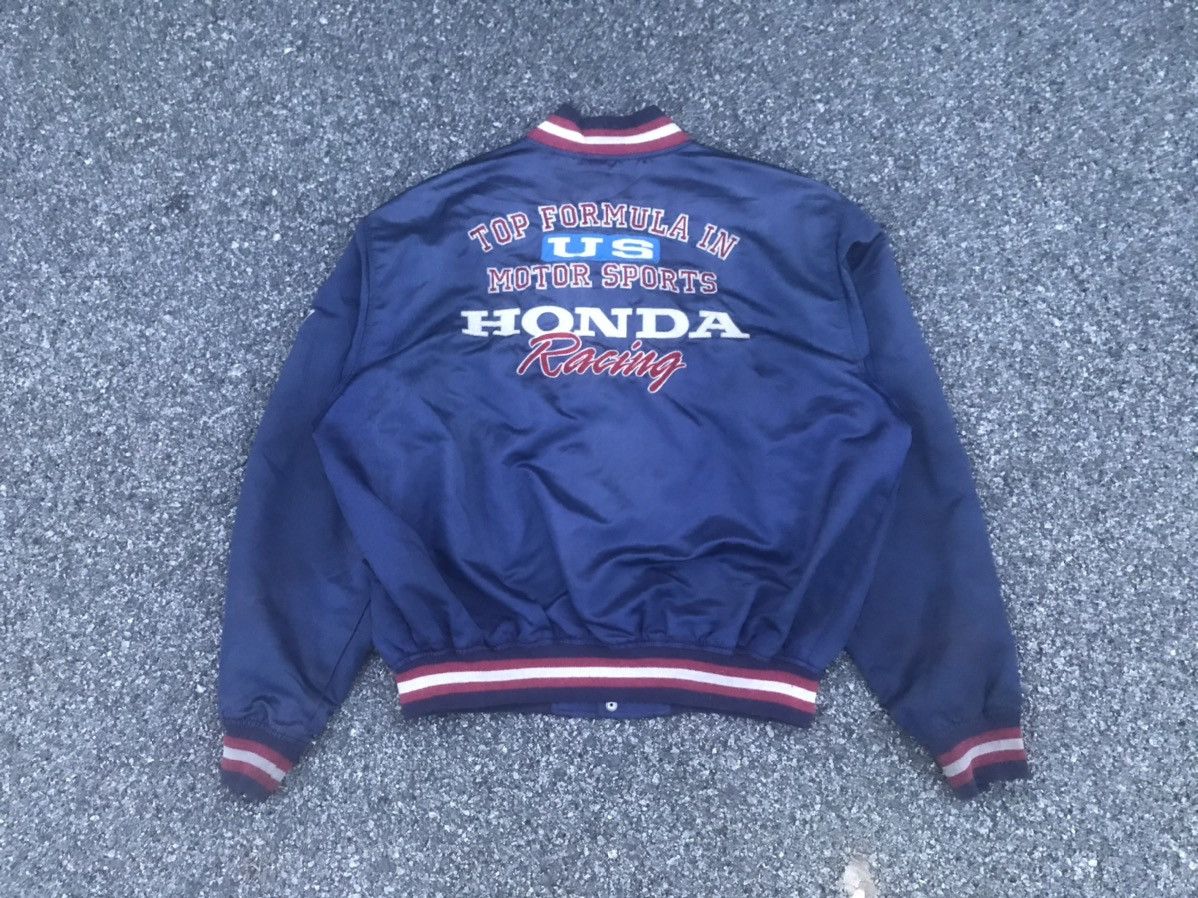 Honda × Sports Specialties Vtg 80’s Honda Racing Powered Varsity Jacket Size US M / EU 48-50 / 2 - 2 Thumbnail