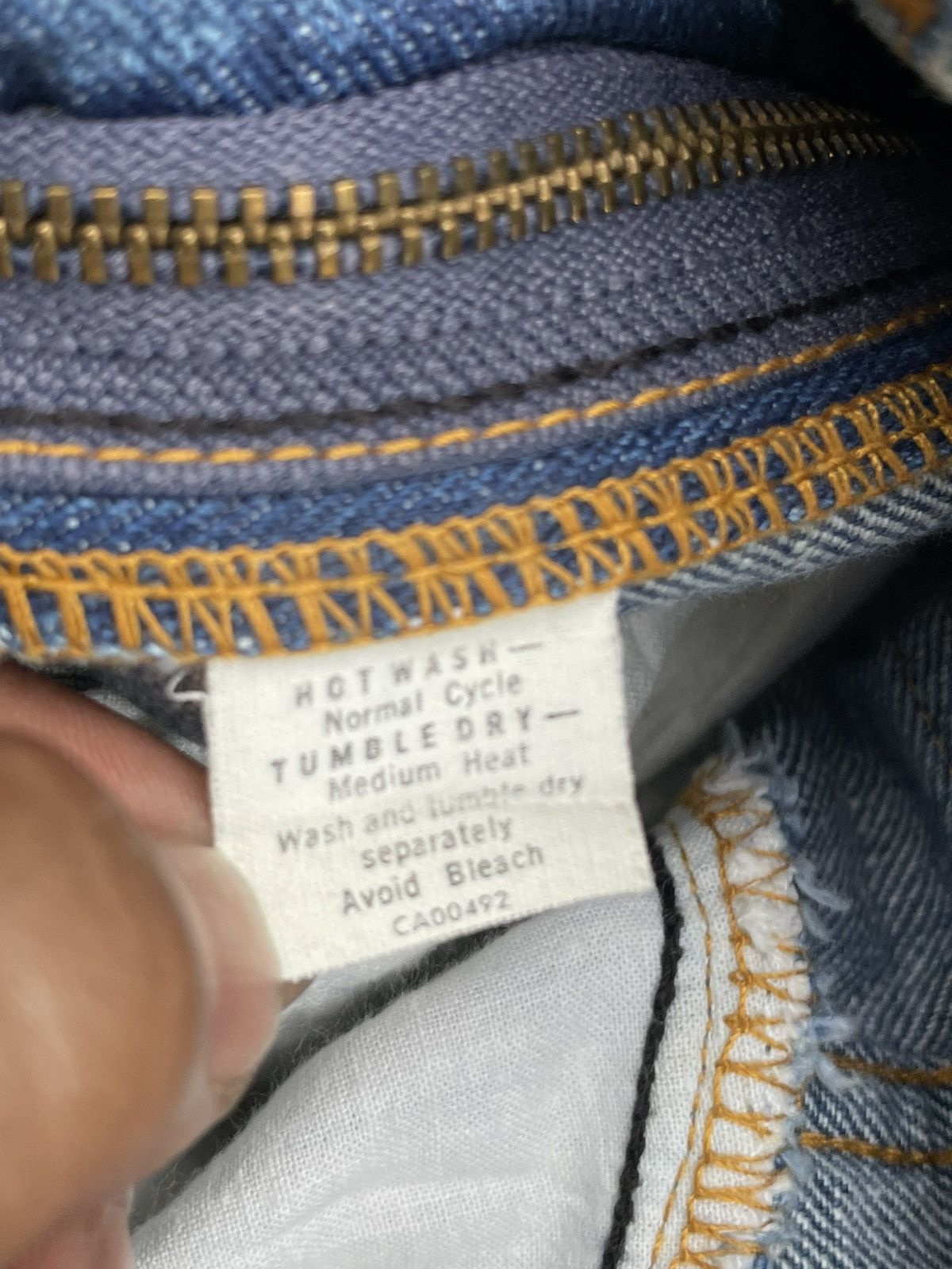 Lee × Vintage Vintage Lee Riders Denim Size US 30 / EU 46 - 15 Thumbnail
