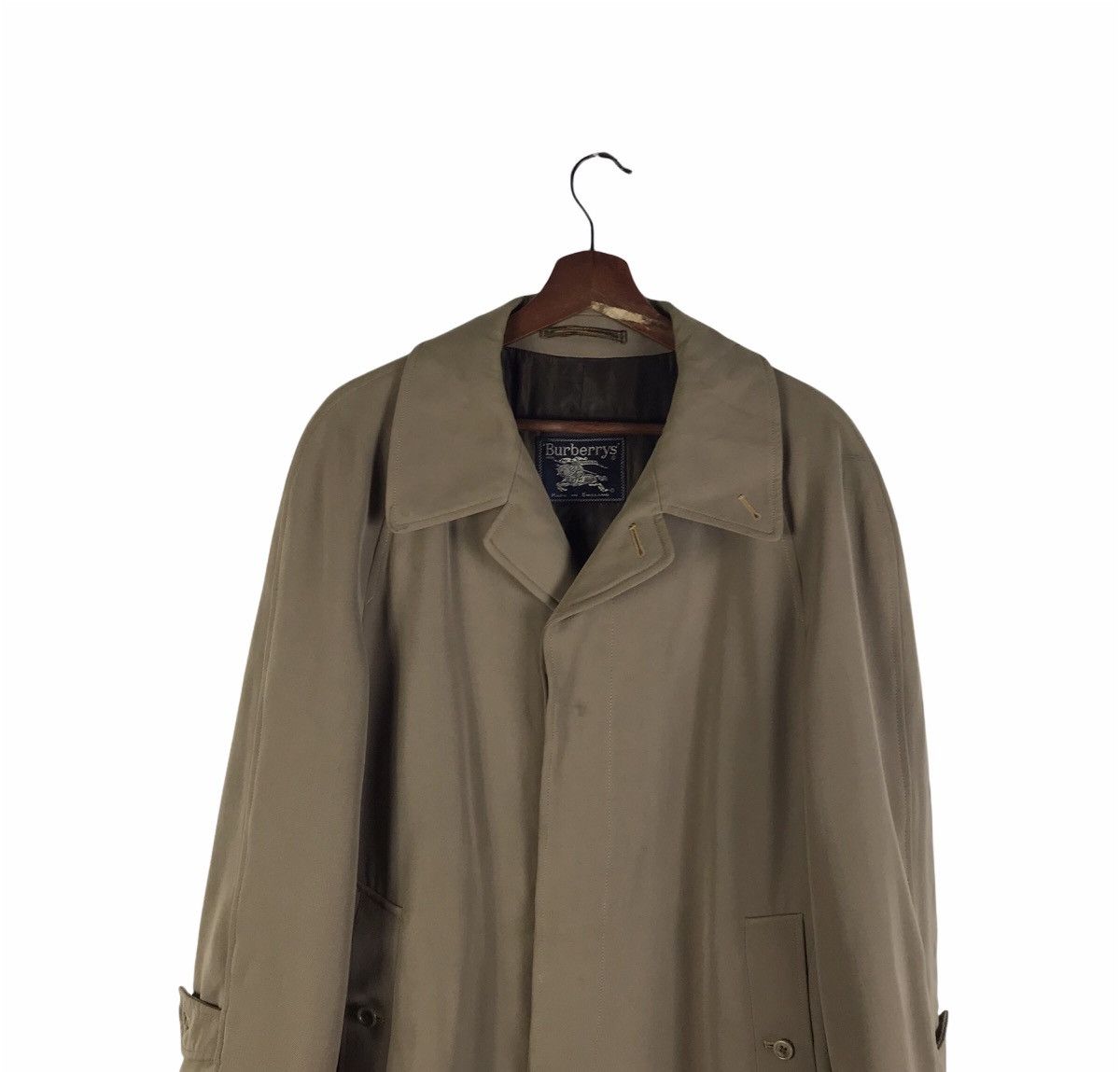 Burberry Vintage Burberrys' Specialty Burella Showerproof Wool Coat Size US M / EU 48-50 / 2 - 6 Thumbnail