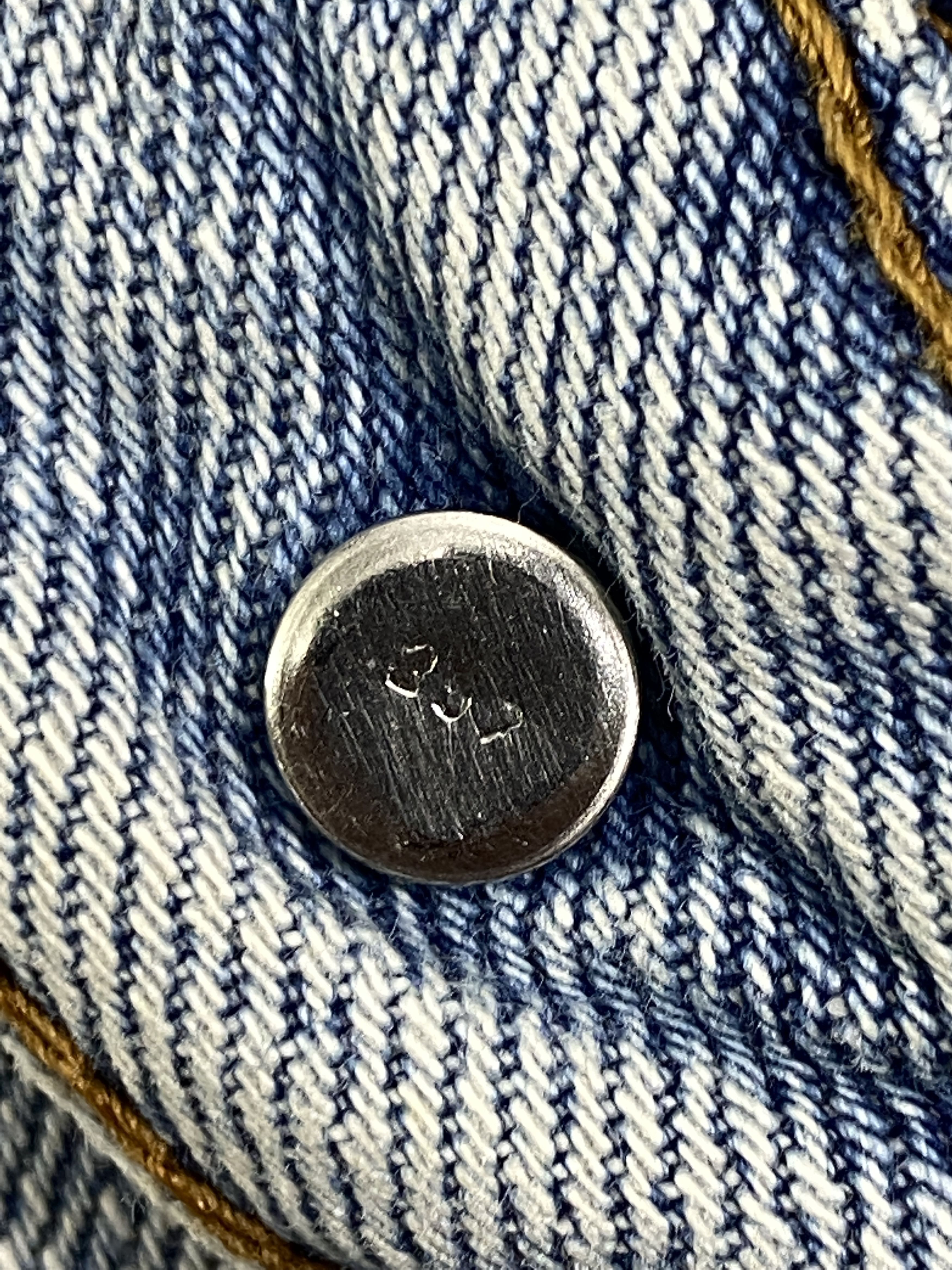 Levi's Dirty Used Blue Vintage Levi's Jeans 35x25 Denim -JN1728 Size US 35 - 7 Thumbnail