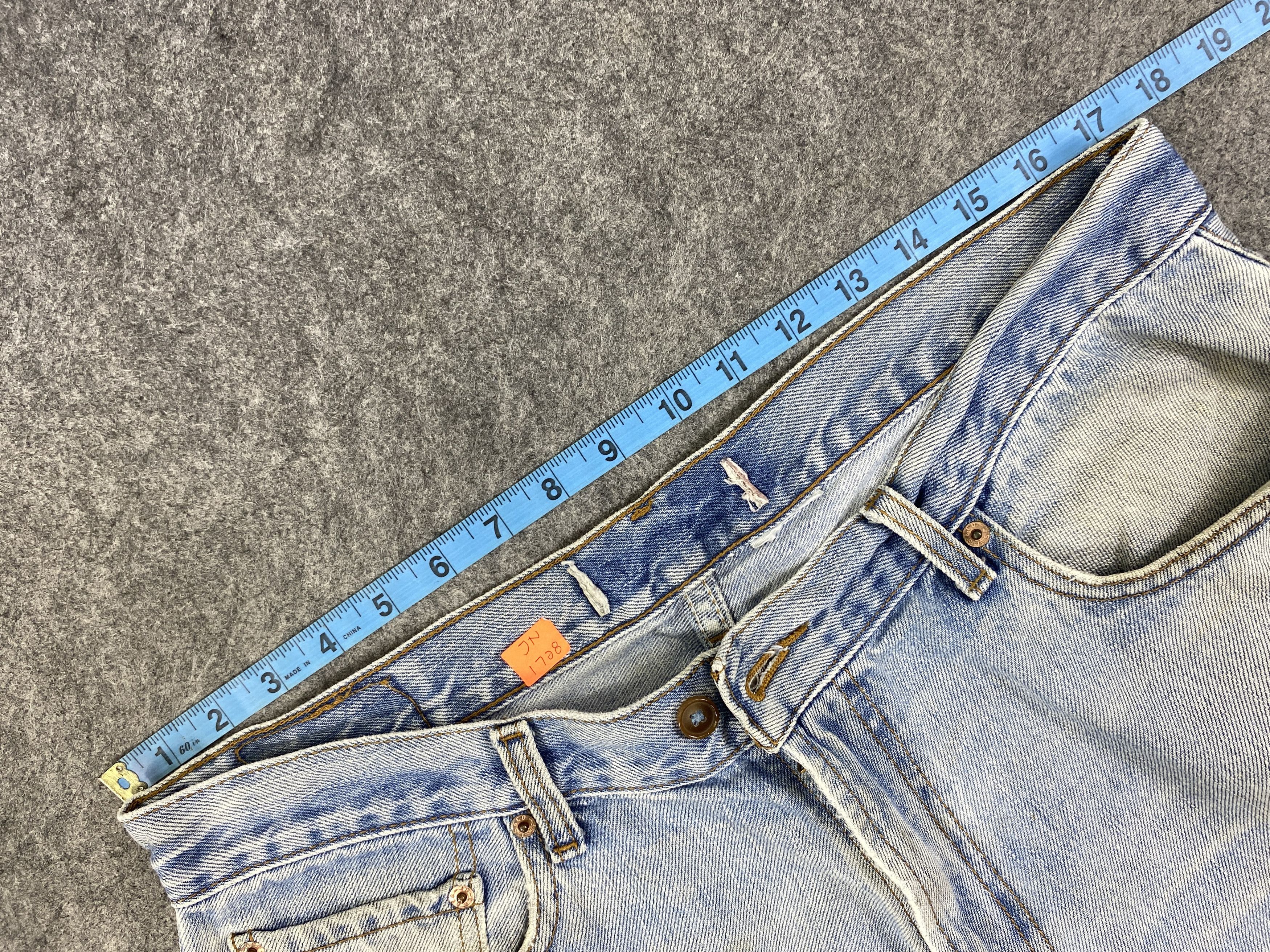 Levi's Dirty Used Blue Vintage Levi's Jeans 35x25 Denim -JN1728 Size US 35 - 5 Thumbnail