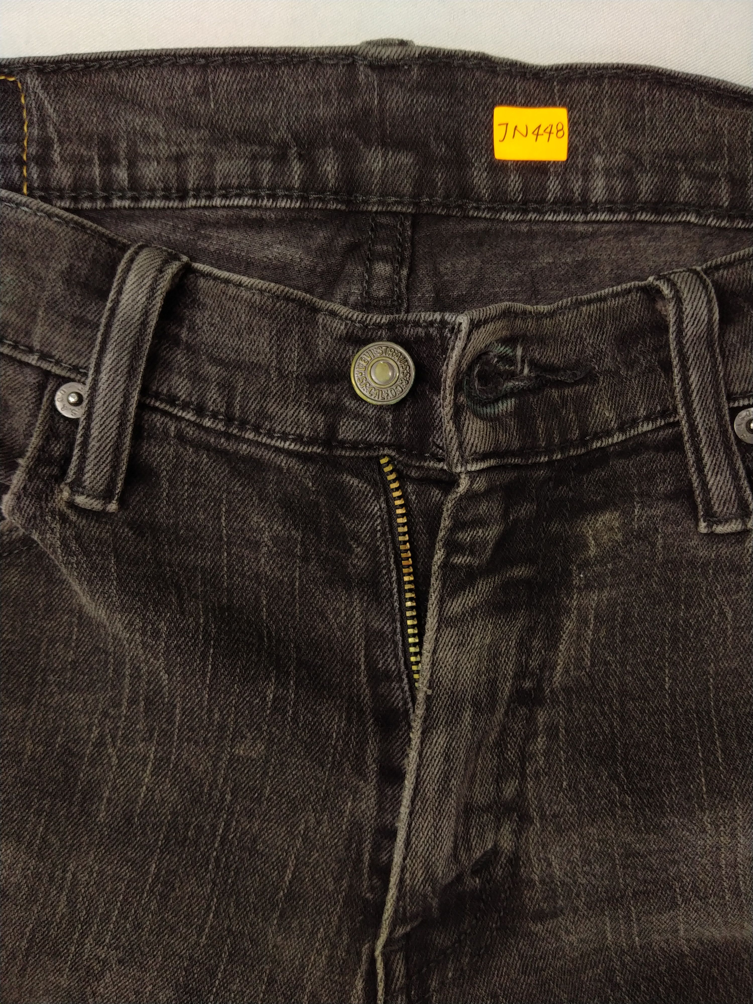 Levi's Black Distressed Vintage Levi's Denim 32x29 -JN448 Size US 32 / EU 48 - 7 Thumbnail