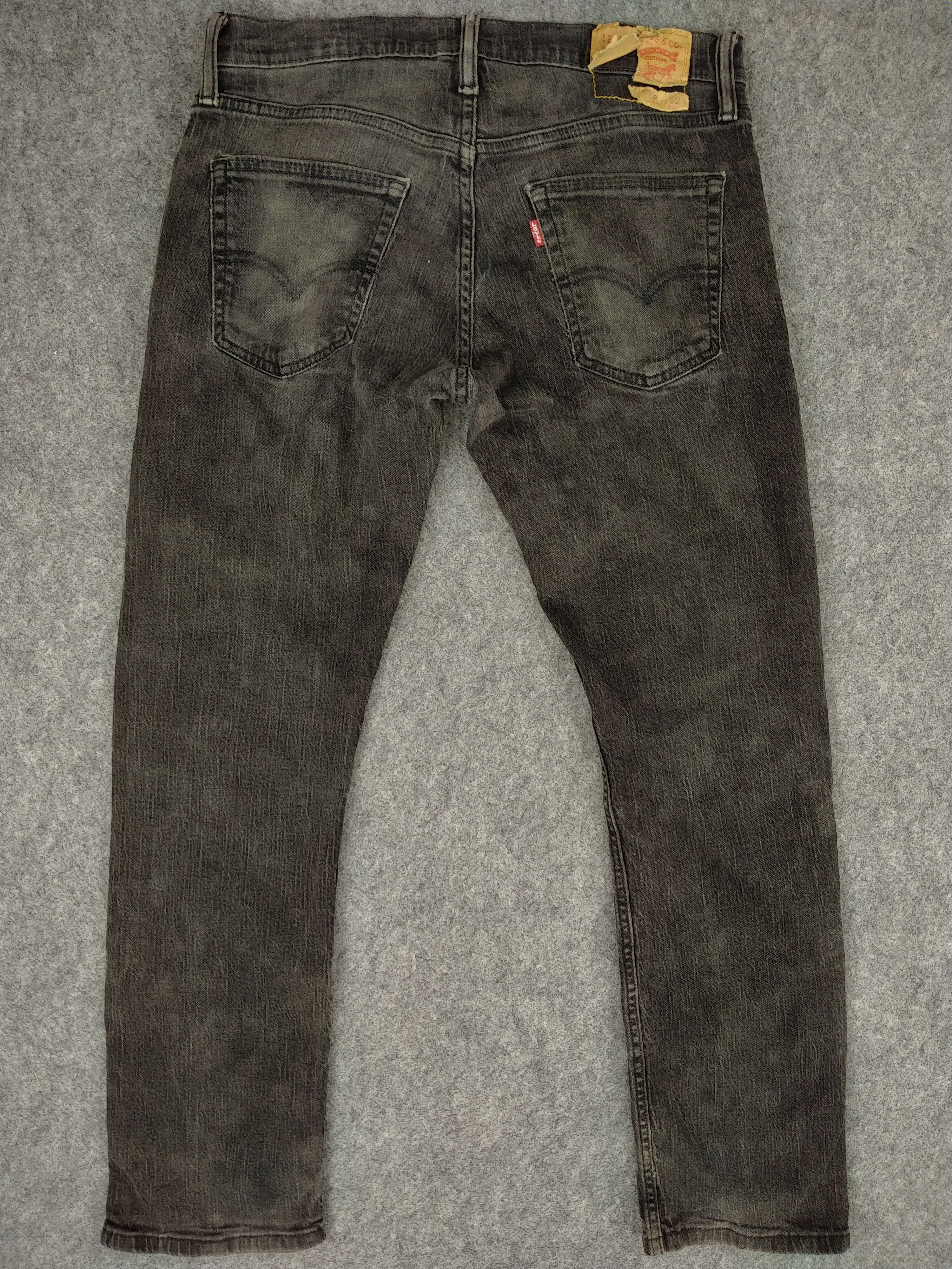 Levi's Black Distressed Vintage Levi's Denim 32x29 -JN448 Size US 32 / EU 48 - 2 Thumbnail