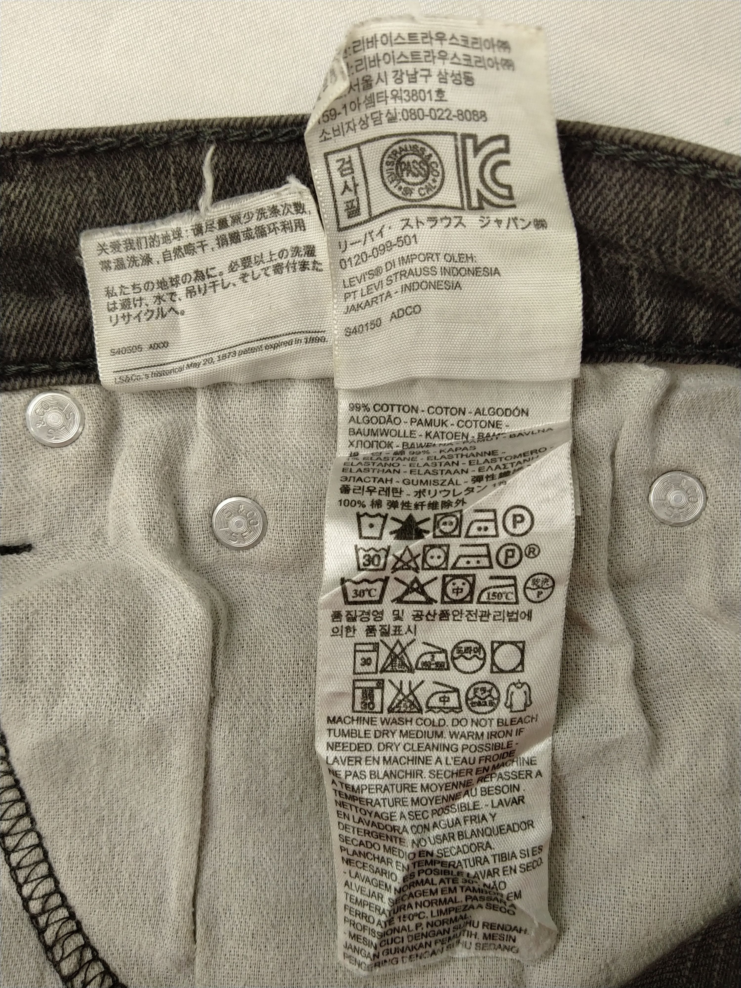 Levi's Black Distressed Vintage Levi's Denim 32x29 -JN448 Size US 32 / EU 48 - 13 Thumbnail