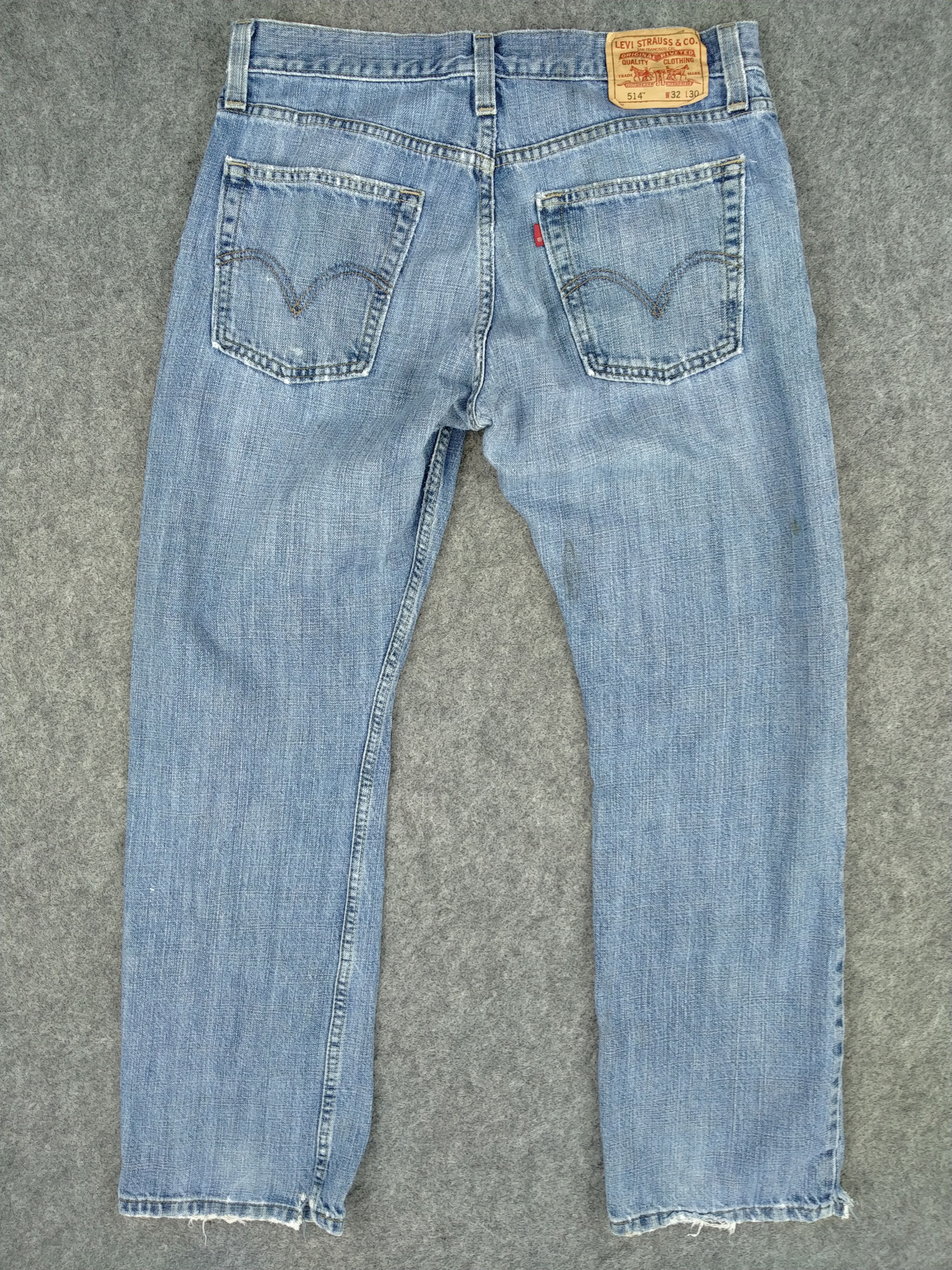 Levi's Vintage Levi's 514 Slim Straight Denim 33x30 -JN361 Size US 33 - 2 Thumbnail