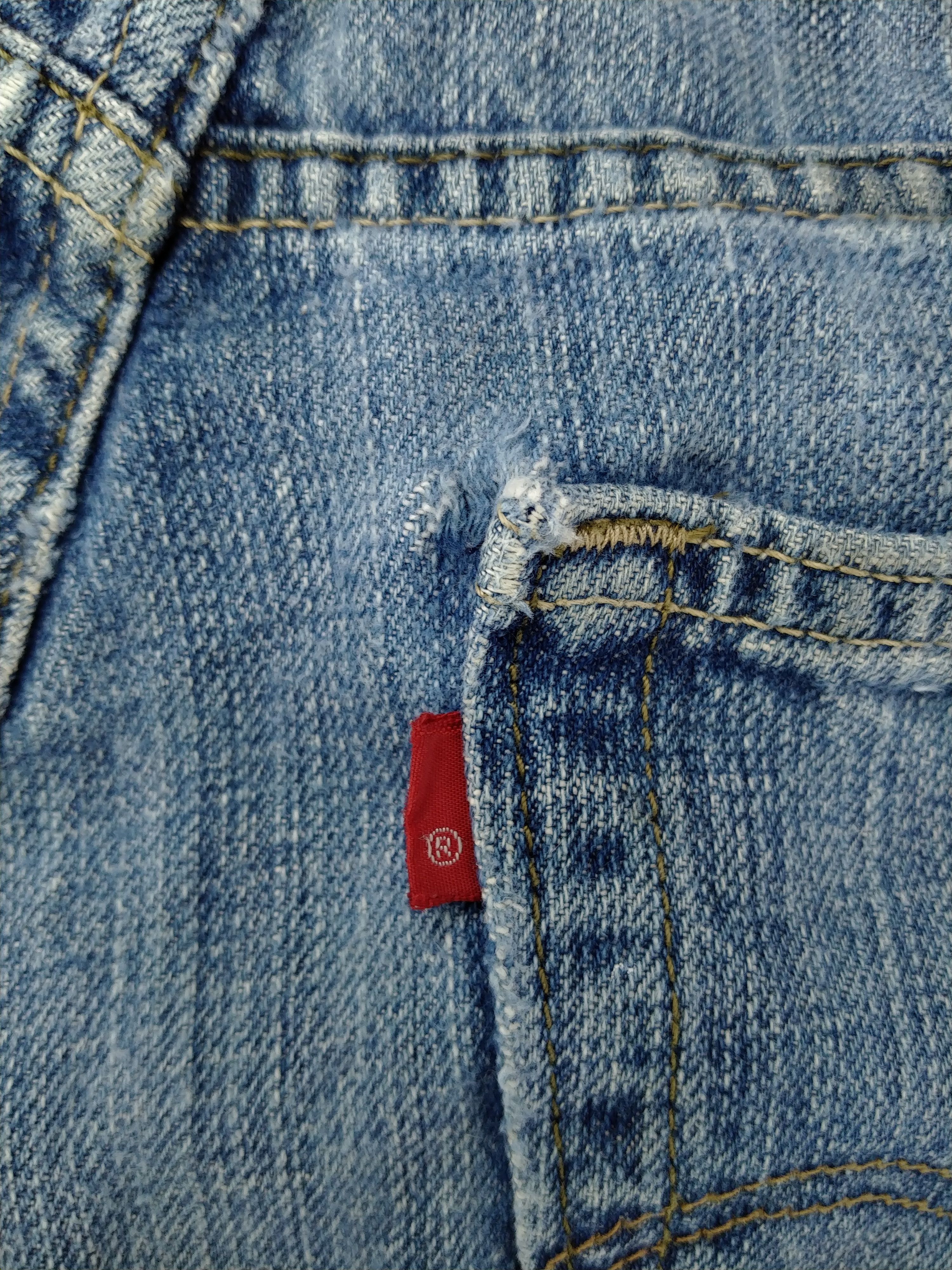 Levi's Vintage Levi's 514 Slim Straight Denim 33x30 -JN361 Size US 33 - 11 Thumbnail