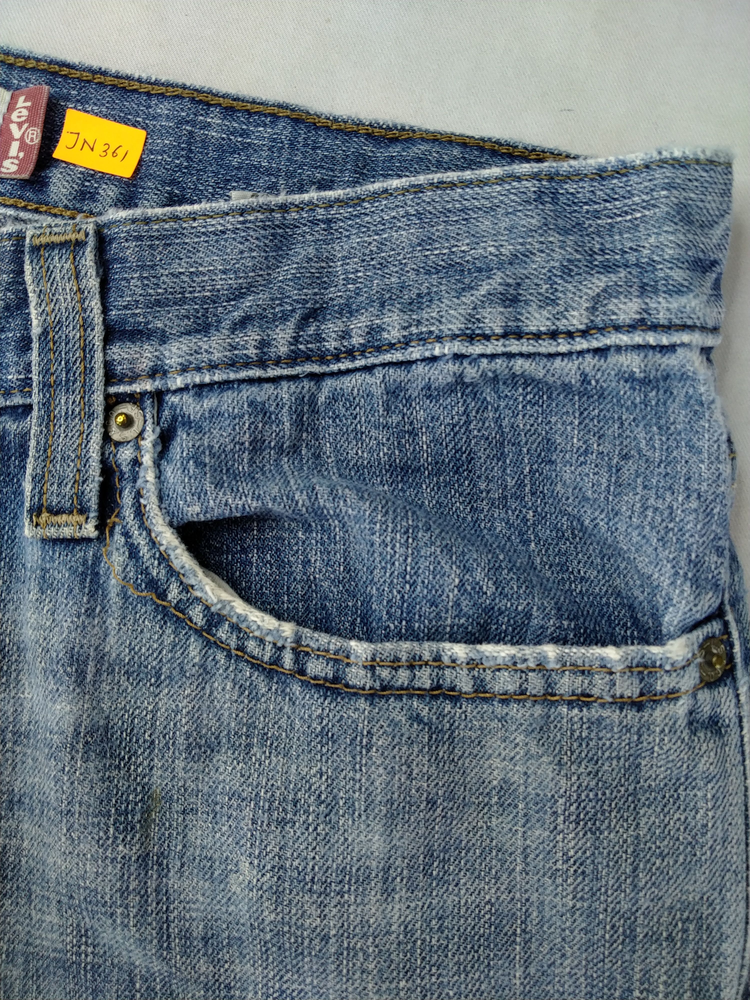 Levi's Vintage Levi's 514 Slim Straight Denim 33x30 -JN361 Size US 33 - 9 Thumbnail