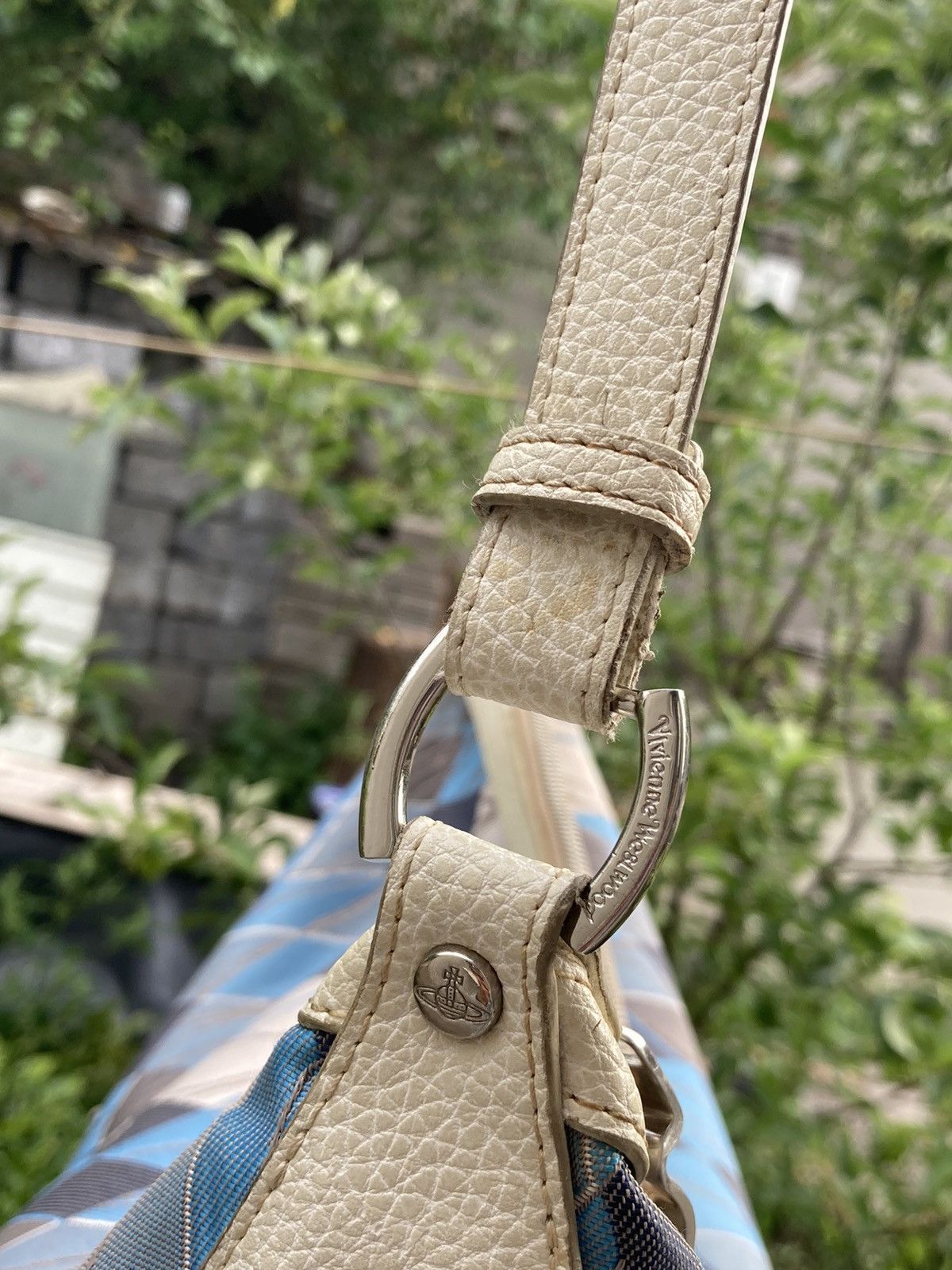Vivienne Westwood Vivienne Westwood leather canvas monogram romb shoulder bag Size ONE SIZE - 13 Thumbnail