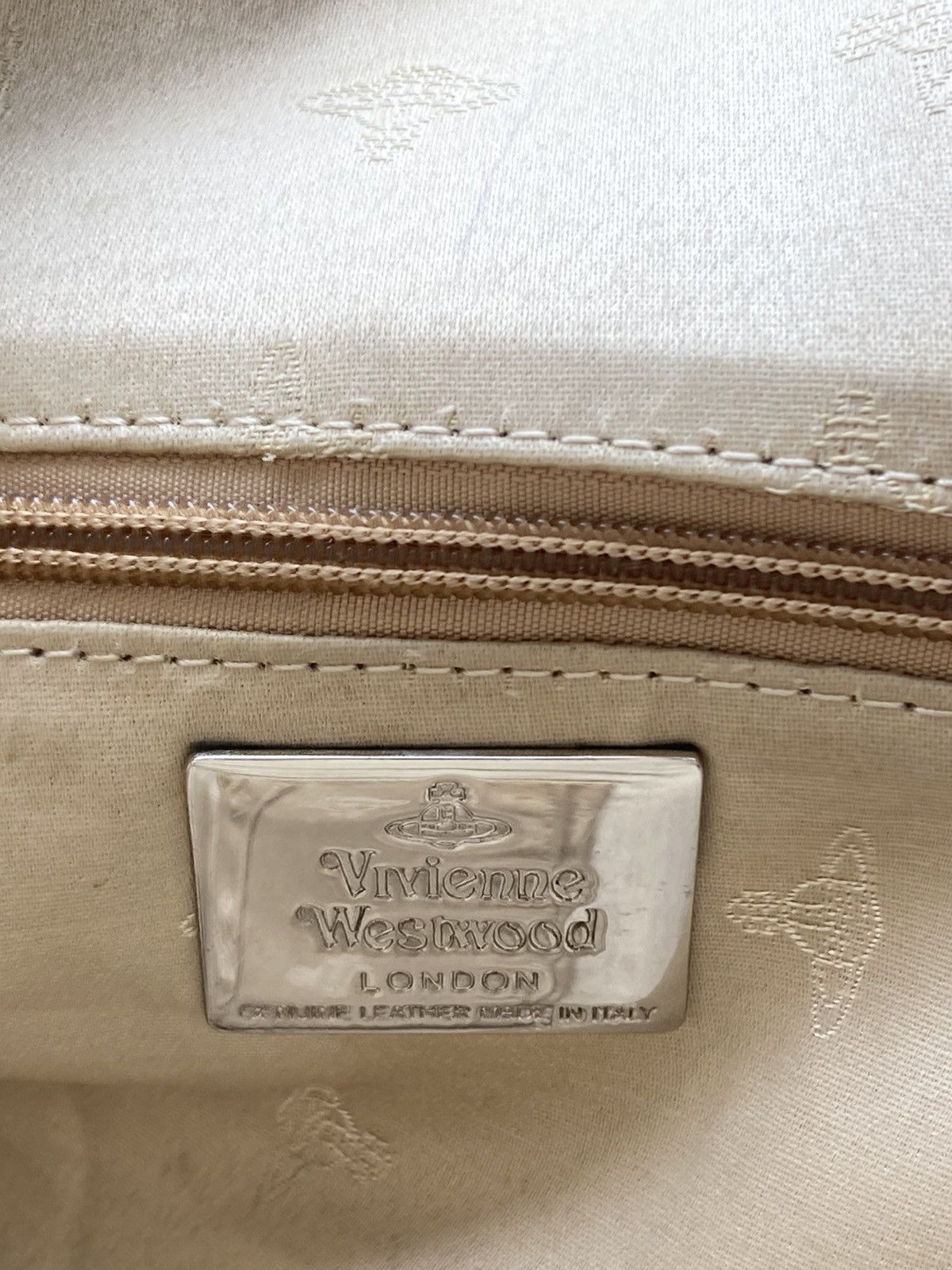 Vivienne Westwood Vivienne Westwood leather canvas monogram romb shoulder bag Size ONE SIZE - 20 Thumbnail