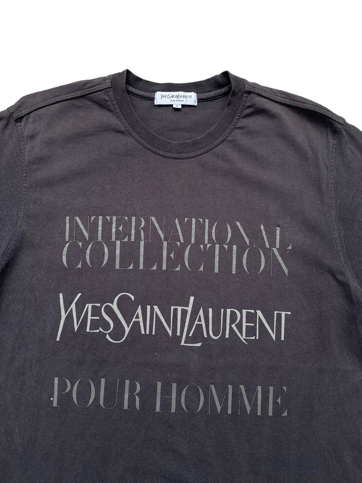 Yves Saint Laurent Yves Saint Laurent Spell Out Shirt. #A8 Size US M / EU 48-50 / 2 - 2 Thumbnail