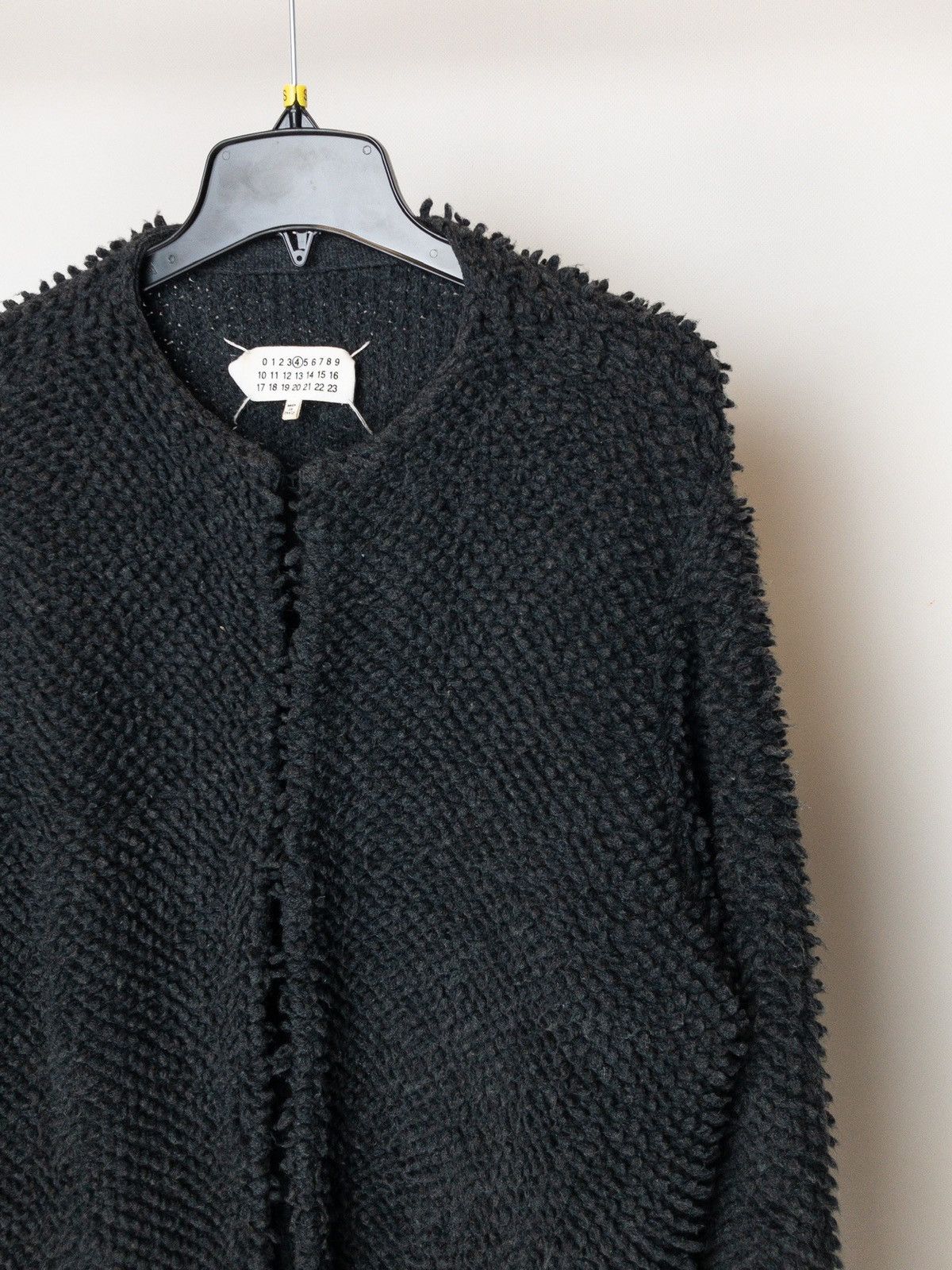 Maison Margiela Maison Margiela wool wmns plain coat cardigan sweater Size ONE SIZE - 10 Thumbnail
