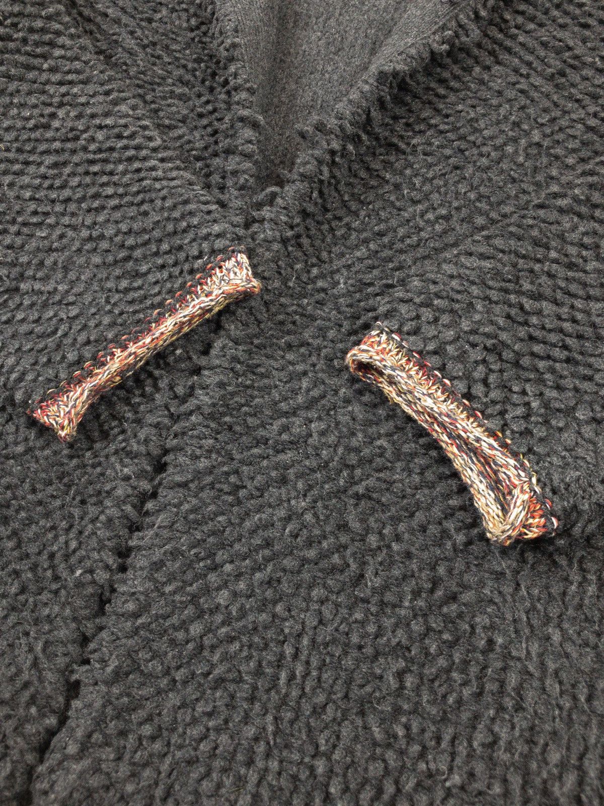 Maison Margiela Maison Margiela wool wmns plain coat cardigan sweater Size ONE SIZE - 6 Thumbnail