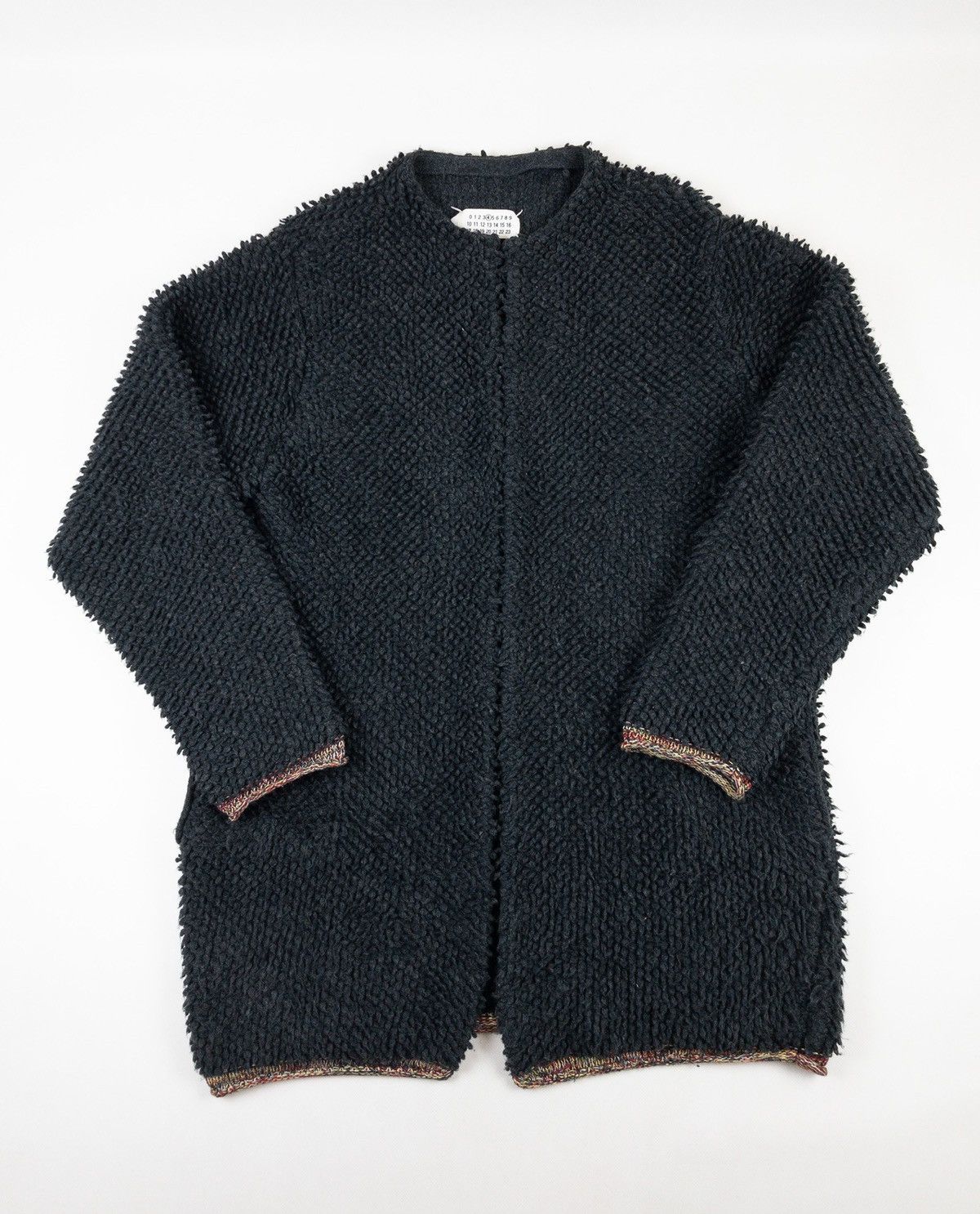 Maison Margiela Maison Margiela wool wmns plain coat cardigan sweater Size ONE SIZE - 3 Thumbnail