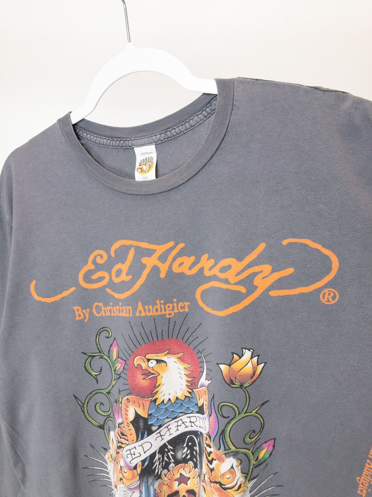 Ed Hardy Ed Hardy by Christian Audigier eagle skulls long sleeve Size US L / EU 52-54 / 3 - 2 Thumbnail