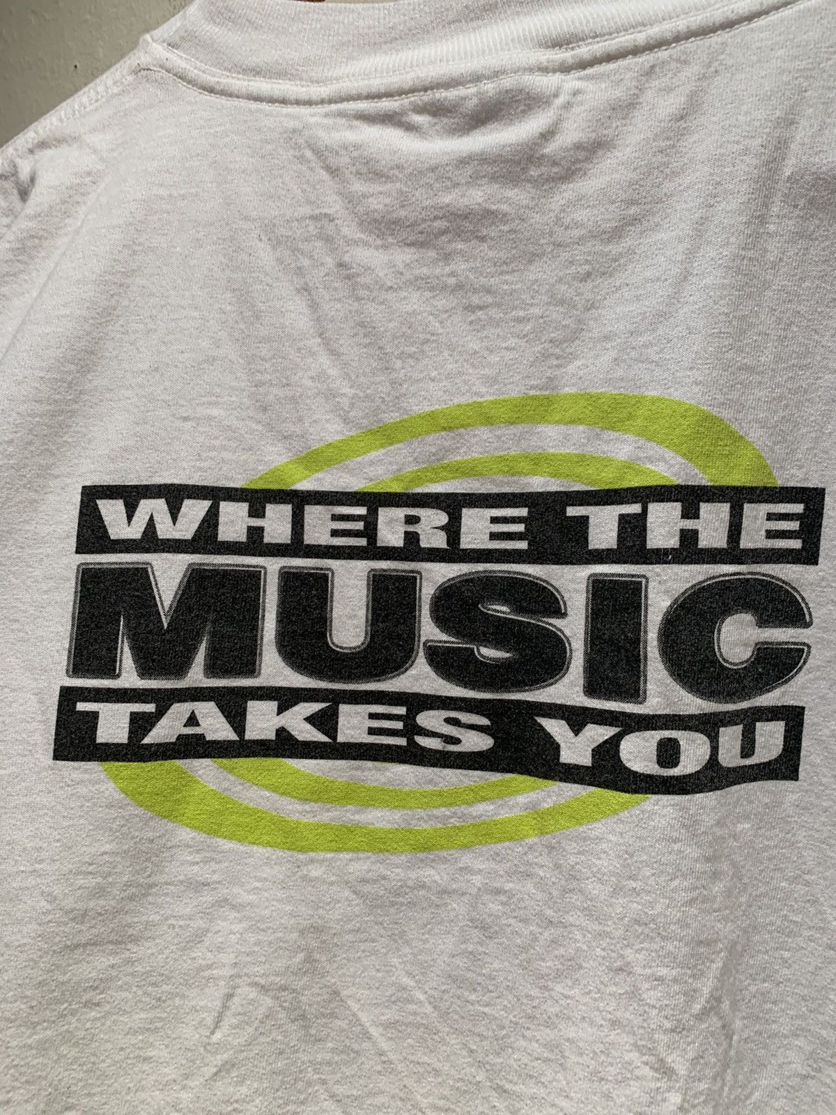 Sony × Vintage *RARE* Vintage 90’s Sony Where Music Takes You T-Shirt - XL Size US XL / EU 56 / 4 - 4 Thumbnail