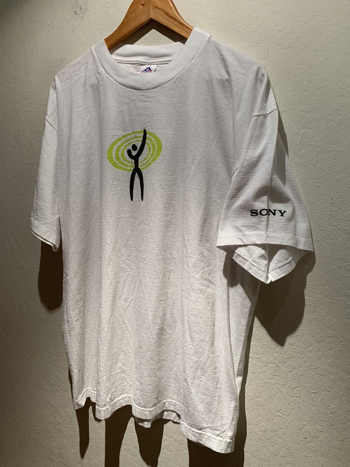 Sony × Vintage *RARE* Vintage 90’s Sony Where Music Takes You T-Shirt - XL Size US XL / EU 56 / 4 - 1 Thumbnail