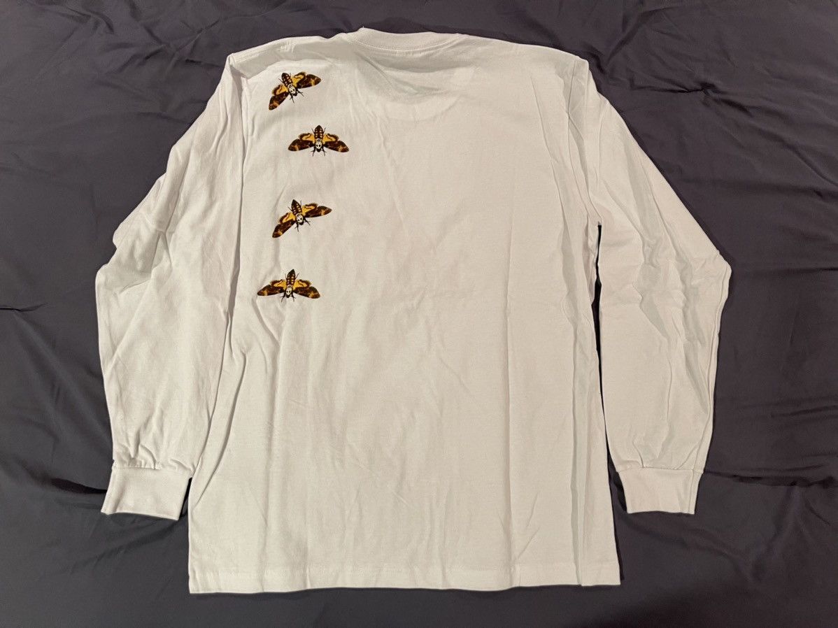 Supreme Supreme Moth Long Sleeve SS15 NWT White Silence of the Lambs Size US L / EU 52-54 / 3 - 2 Thumbnail