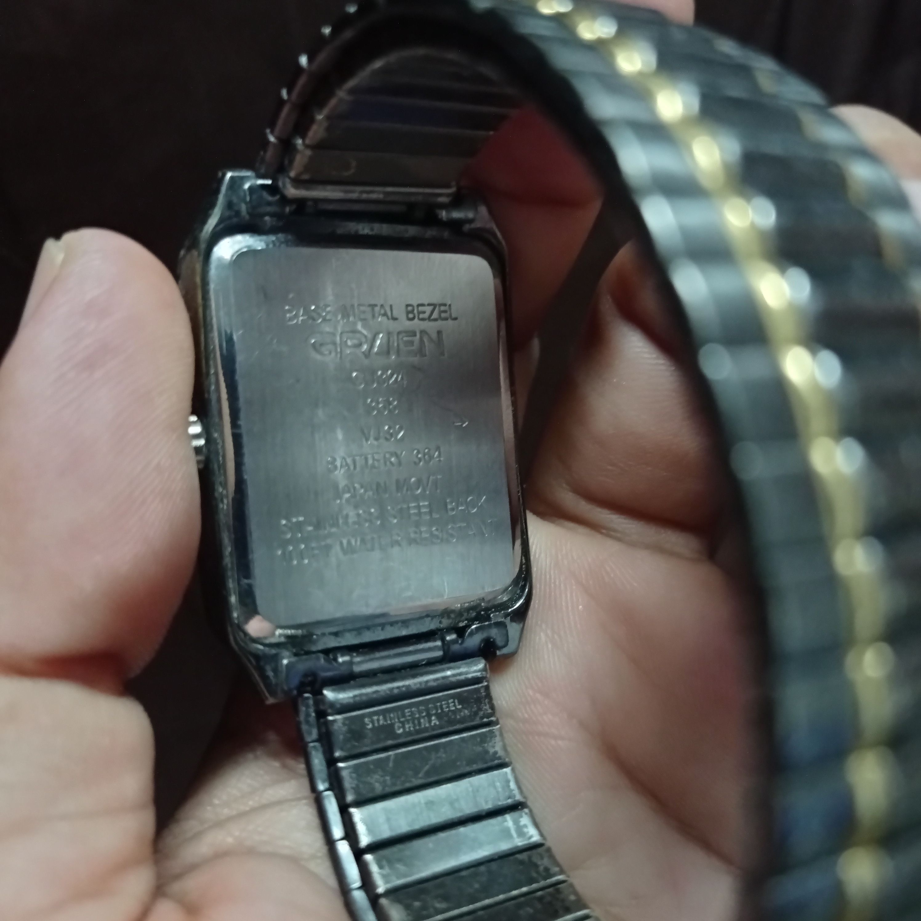 Japanese Brand Vintage GRUEN (GU324) JAPAN MOVEMENT WATCH Size ONE SIZE - 15 Thumbnail