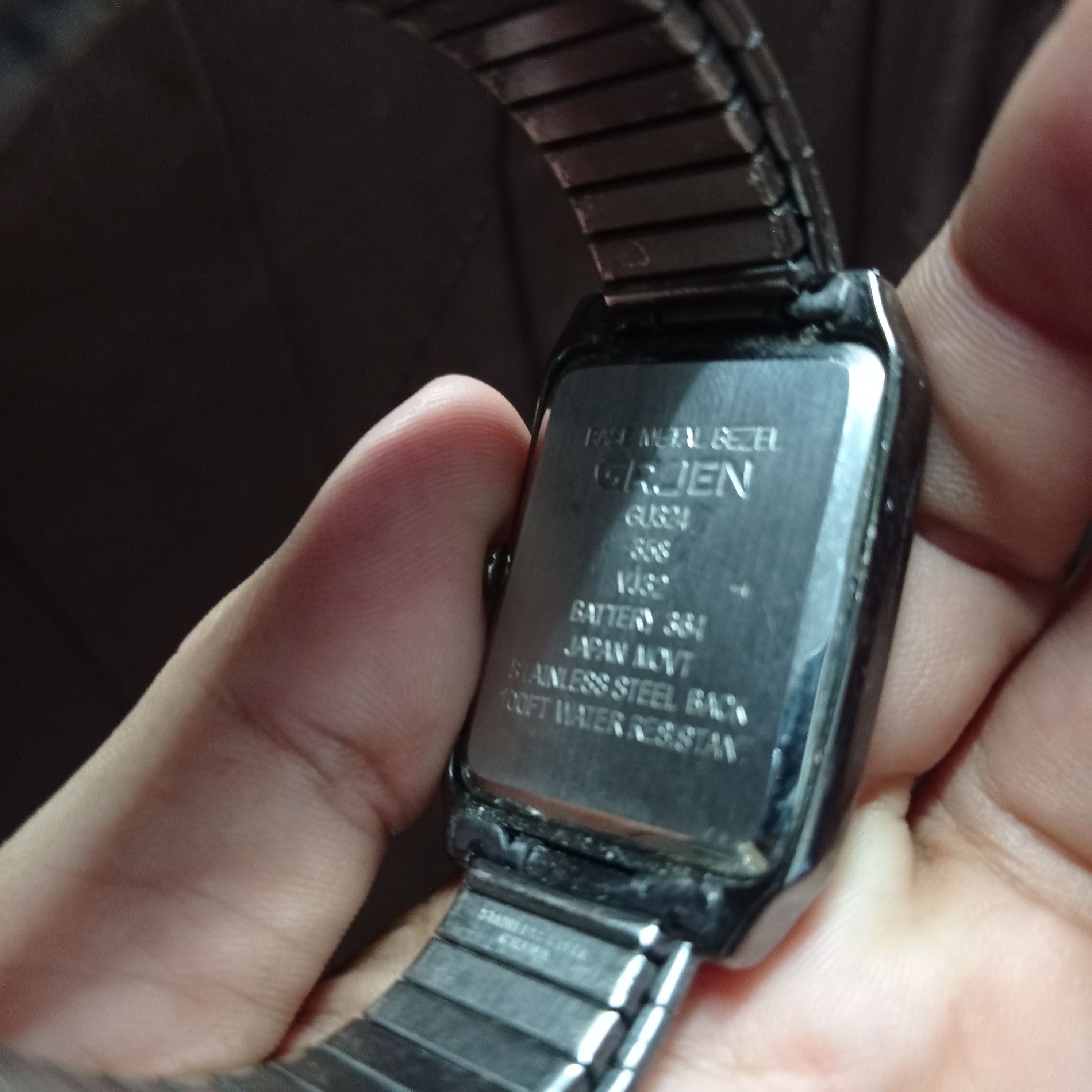Japanese Brand Vintage GRUEN (GU324) JAPAN MOVEMENT WATCH Size ONE SIZE - 7 Thumbnail