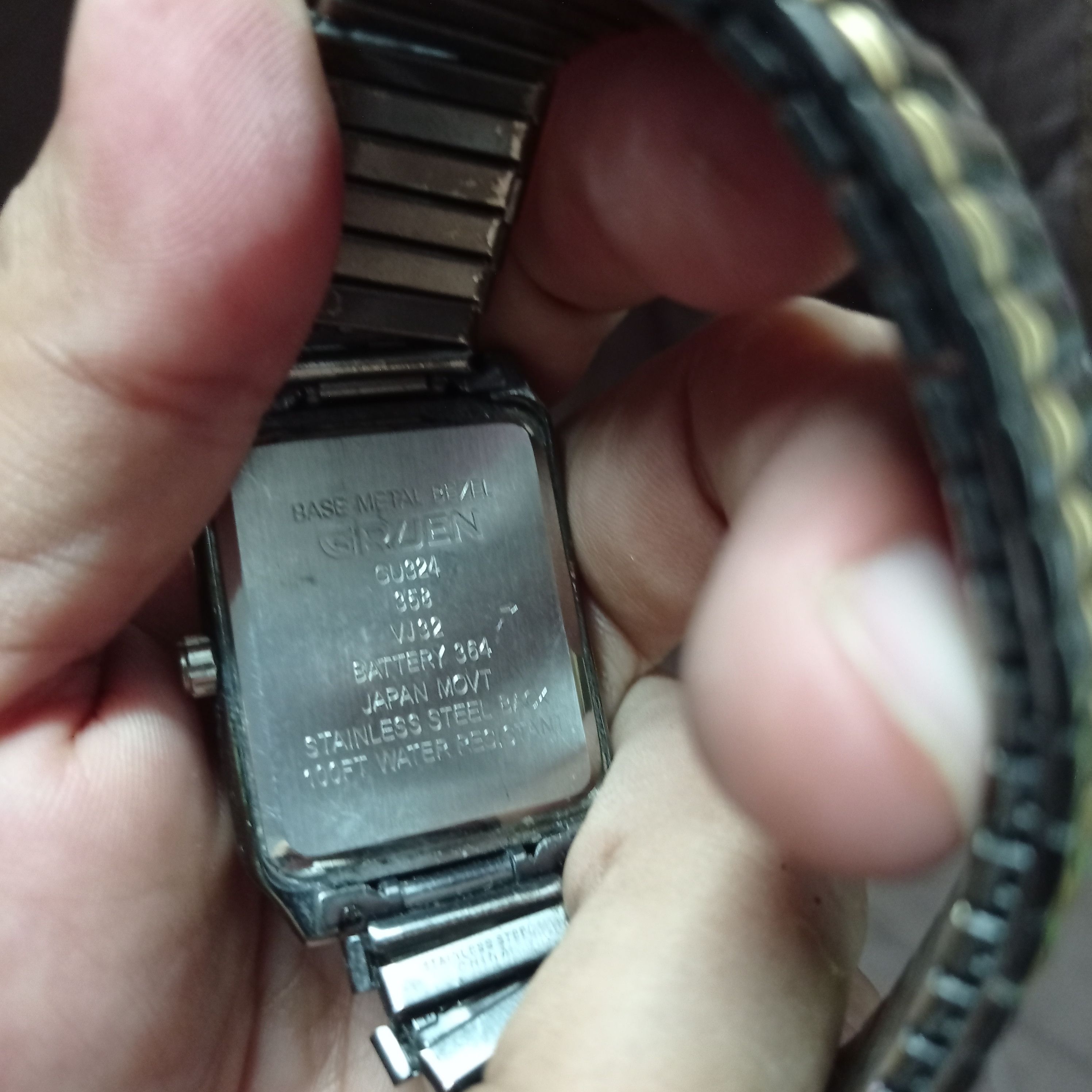 Japanese Brand Vintage GRUEN (GU324) JAPAN MOVEMENT WATCH Size ONE SIZE - 3 Thumbnail