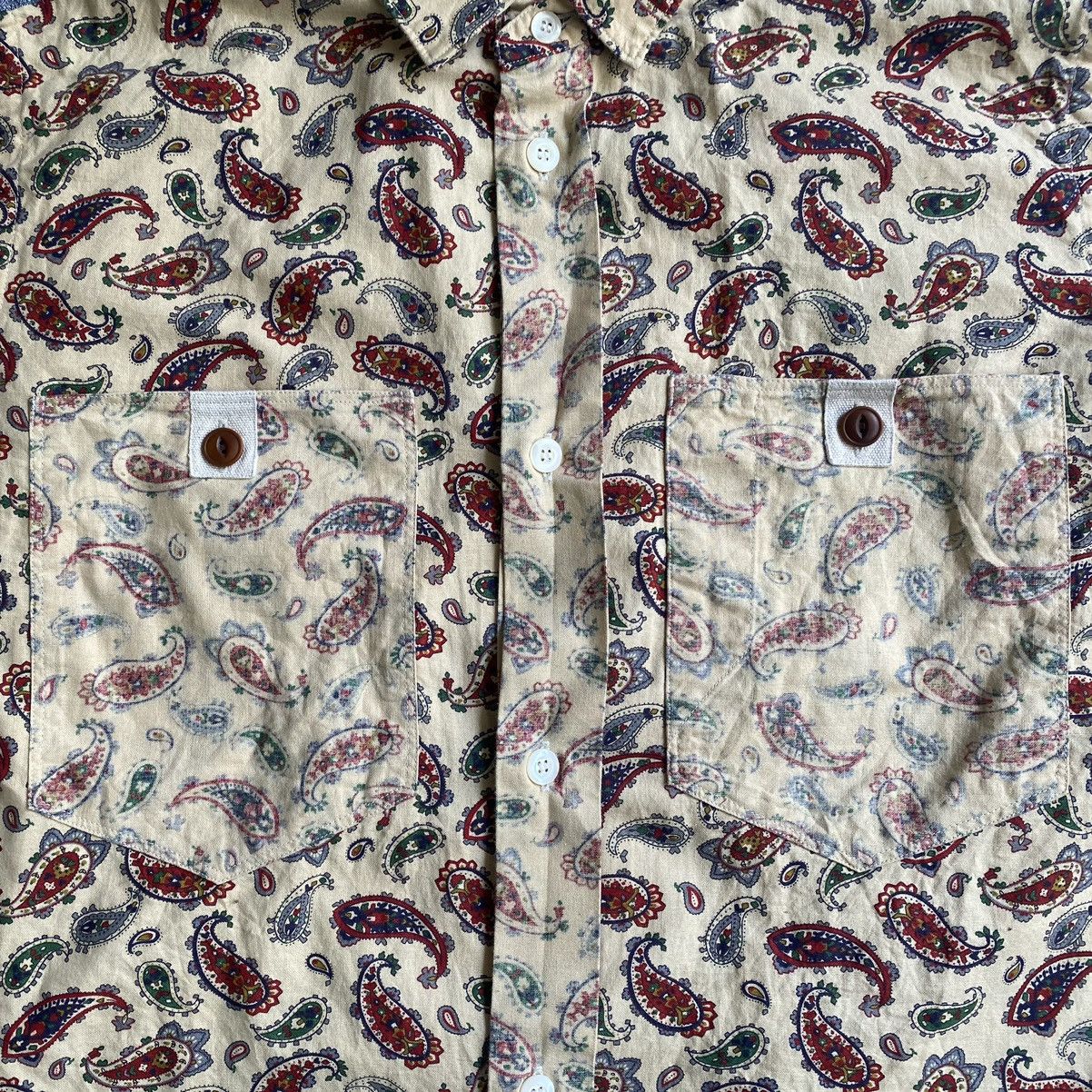 Comme des Garcons SS12 Runway Paisley Shirt Size US M / EU 48-50 / 2 - 6 Thumbnail