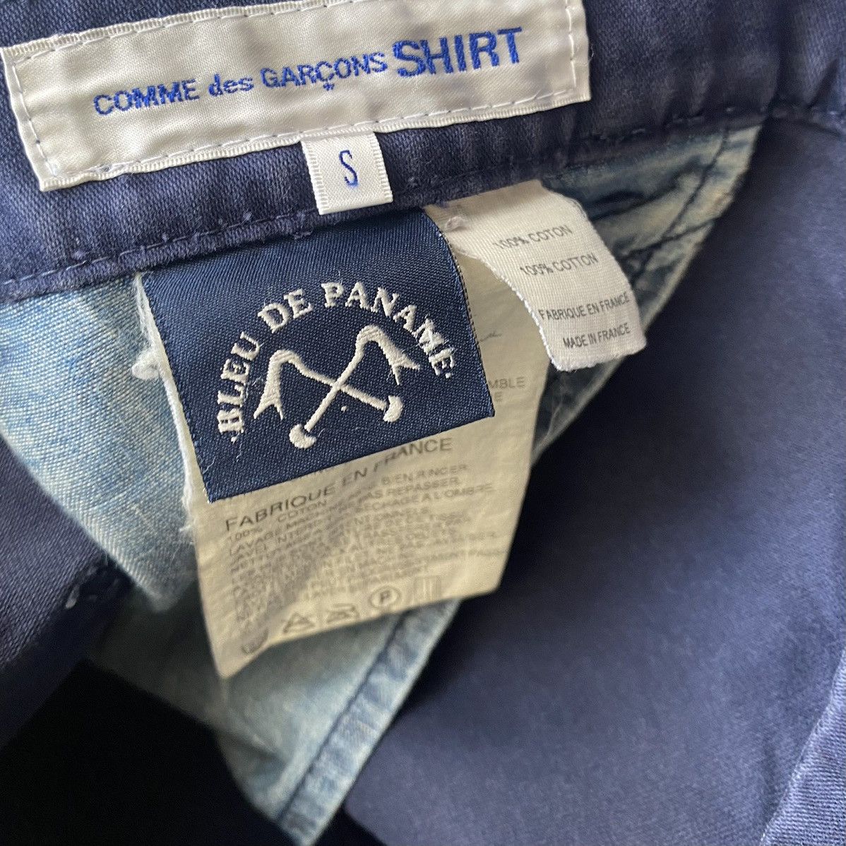 Comme des Garcons SHIRT SS12 CDG X Bleu De Paname Moleskin Frence Workwear Pants Size US 33 - 5 Thumbnail