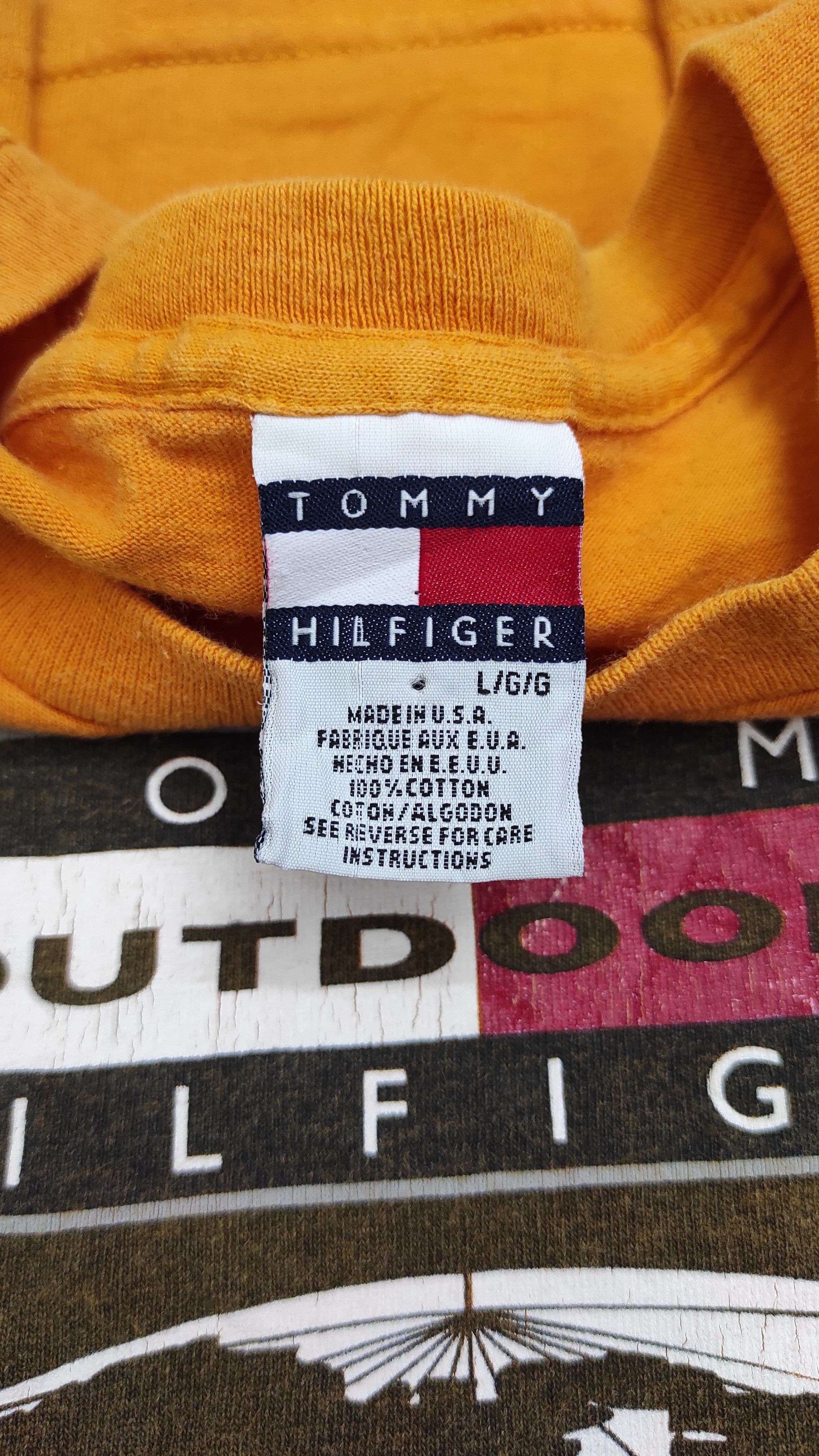 Tommy Hilfiger Vintage 90's OUTDOOR EXPEDITION Promo tee Size US S / EU 44-46 / 1 - 3 Thumbnail