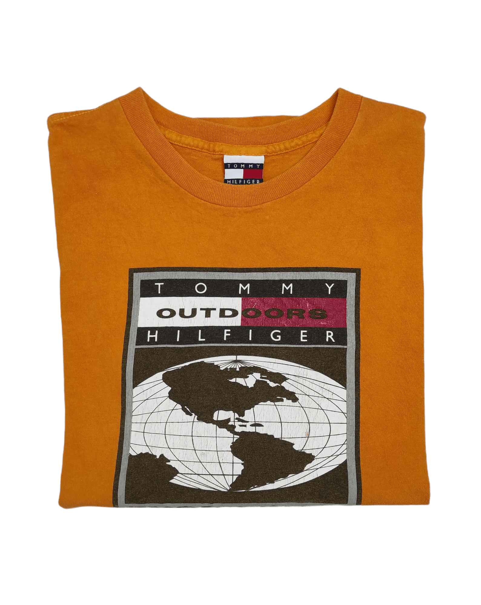 Tommy Hilfiger Vintage 90's OUTDOOR EXPEDITION Promo tee Size US S / EU 44-46 / 1 - 7 Thumbnail