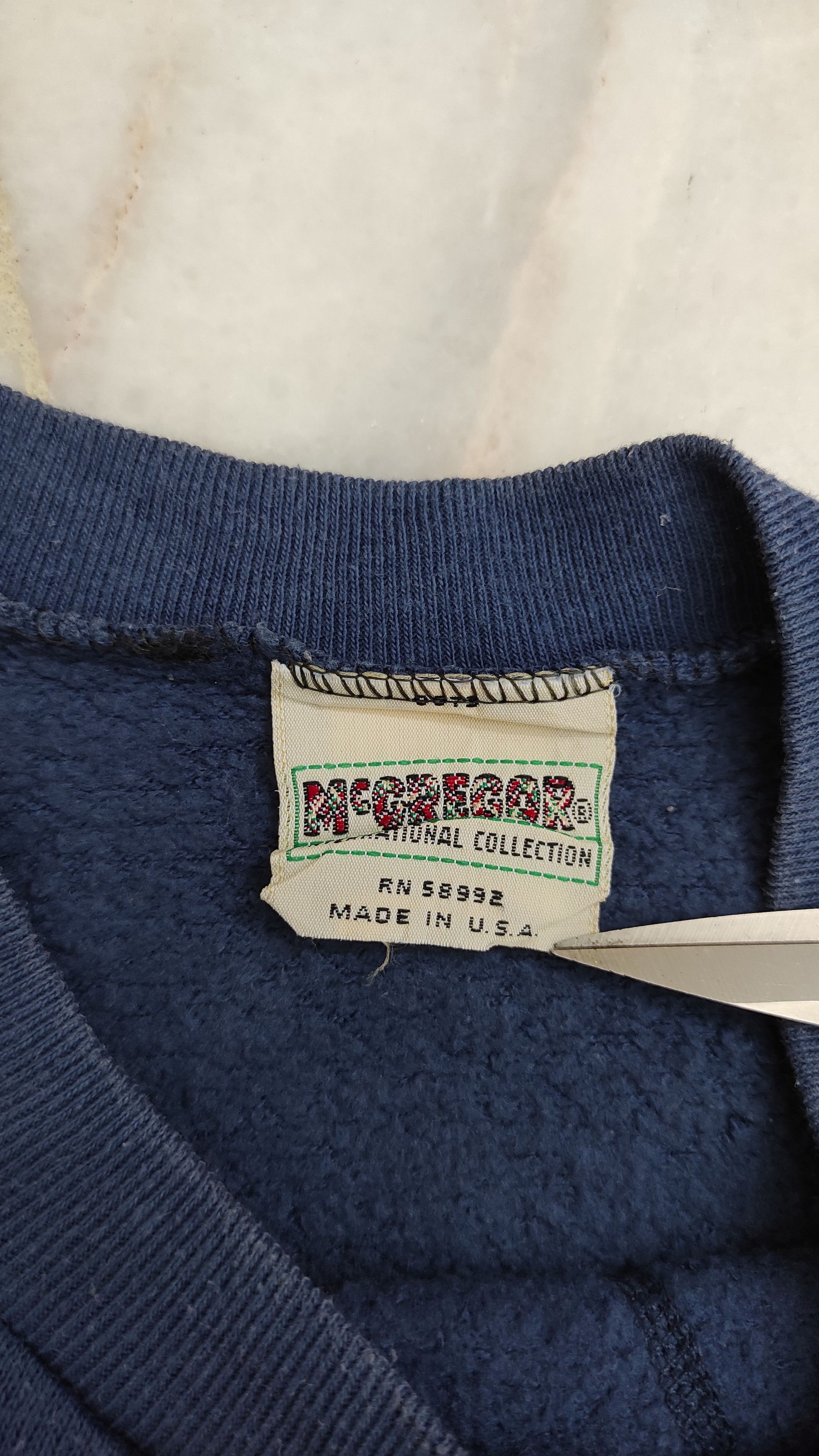 McGregor Vintage 60s 70s Mc Gregor Raglan V stitch sweatshirt Size US M / EU 48-50 / 2 - 3 Thumbnail