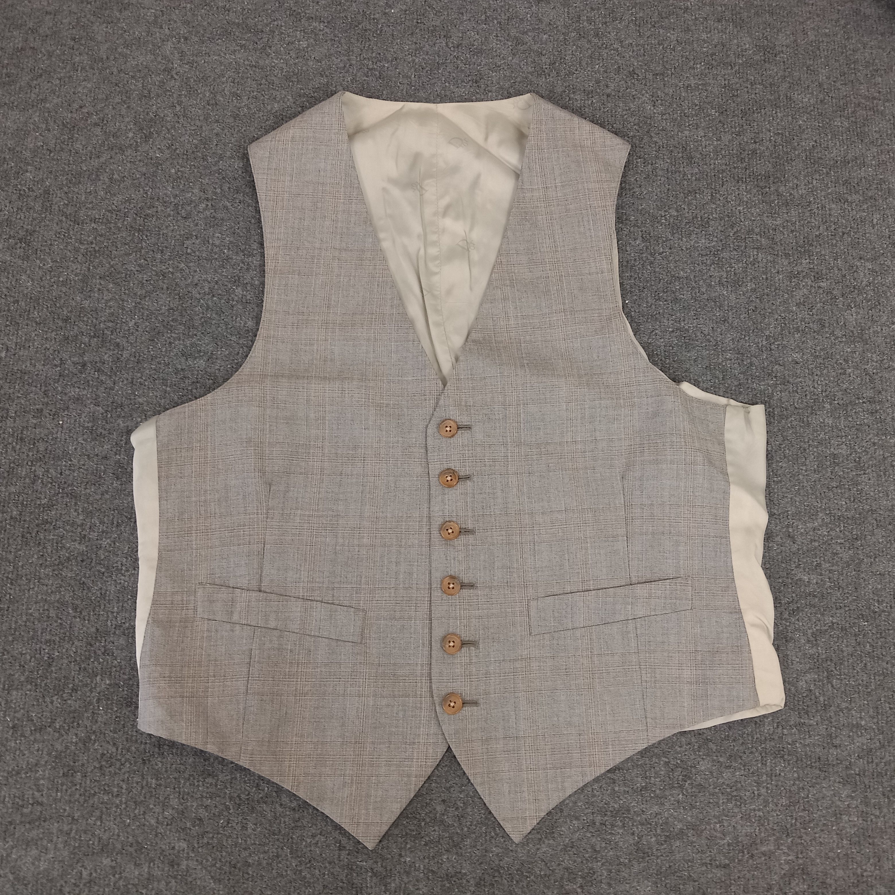 Christian Dior Monsieur × Vintage Dior Italian Designer Brand Vest Size US S / EU 44-46 / 1 - 1 Thumbnail