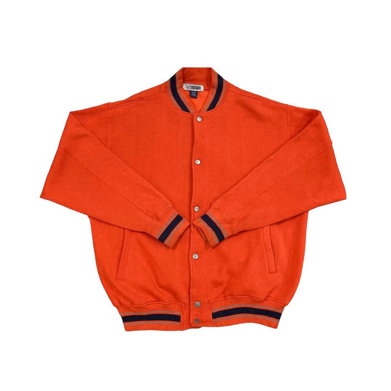 Japanese Brand MAKAPUU BIG LOGO SPELL OUT VARSITY JACKET Size US L / EU 52-54 / 3 - 2 Thumbnail