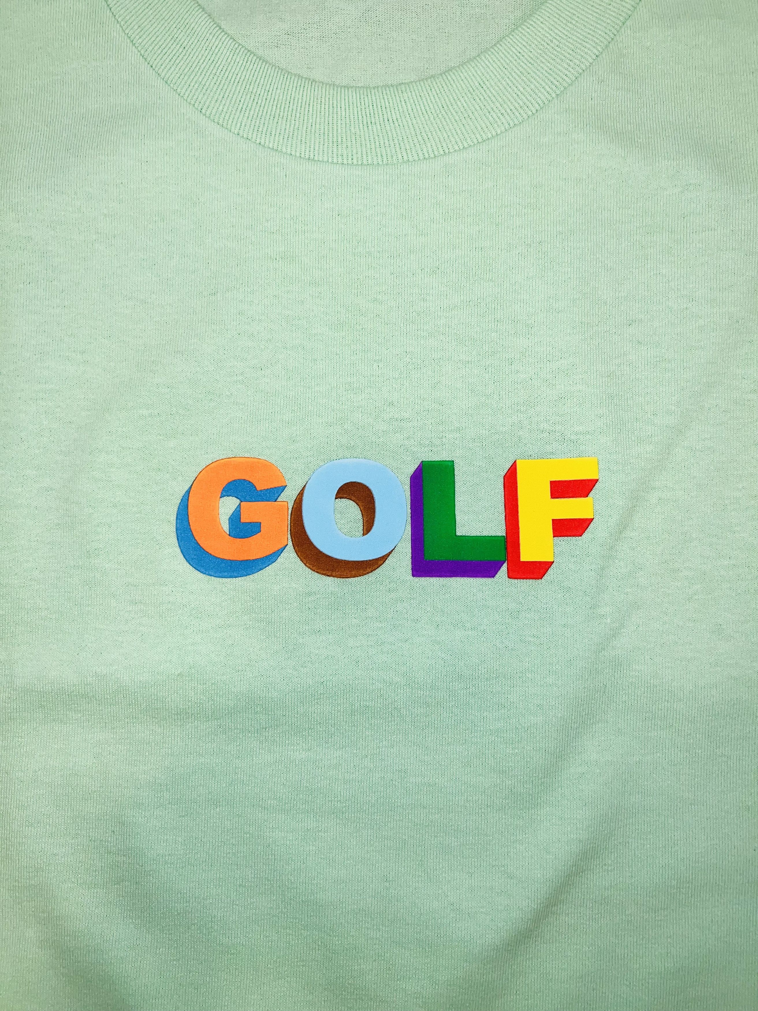 Golf Wang × Tyler The Creator 💚 Golf Wang Multi Color 3D Logo Tee Green XL Size US XL / EU 56 / 4 - 3 Thumbnail