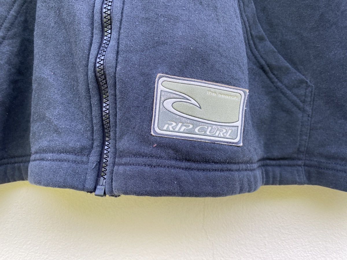 Rip Curl × Vintage Vintage 90s Rip Curl boxy Hoodie Zipper Surfing Australia Size US L / EU 52-54 / 3 - 6 Thumbnail