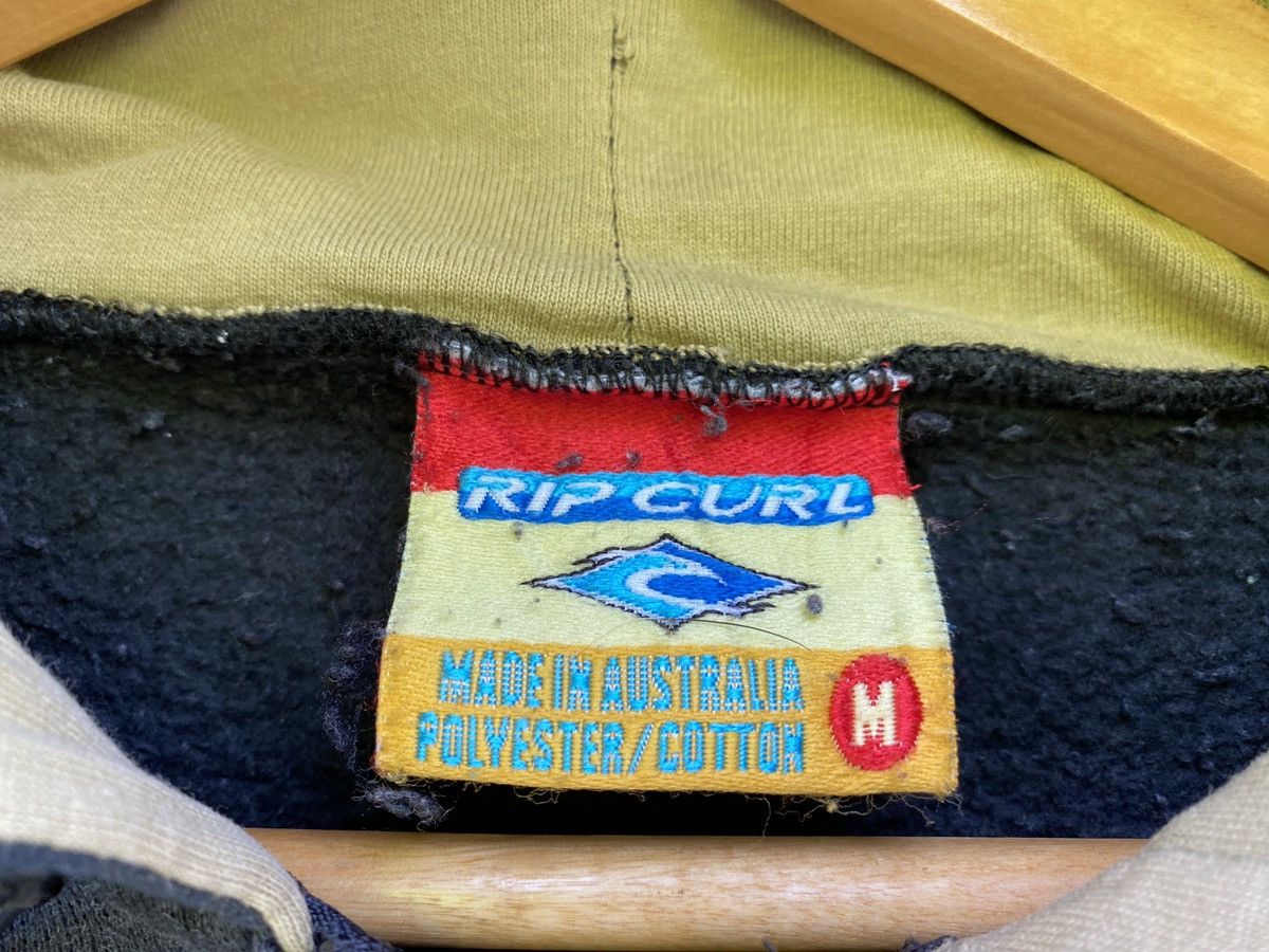Rip Curl × Vintage Vintage 90s Rip Curl boxy Hoodie Zipper Surfing Australia Size US L / EU 52-54 / 3 - 9 Thumbnail