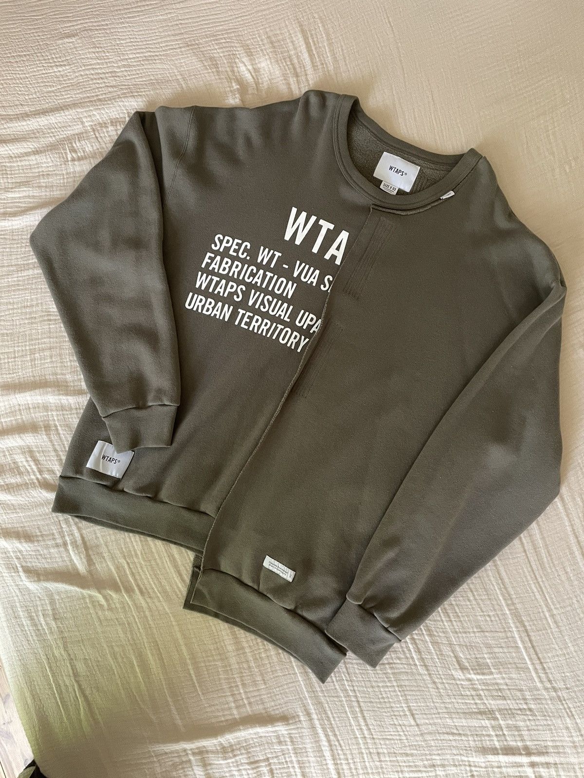Wtaps Wtaps Rags Crewneck | Grailed