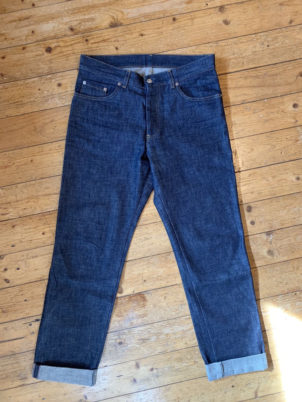 Helmut Lang Helmut Lang Straight Leg Raw Denim Mads in Italy Acne Grailed