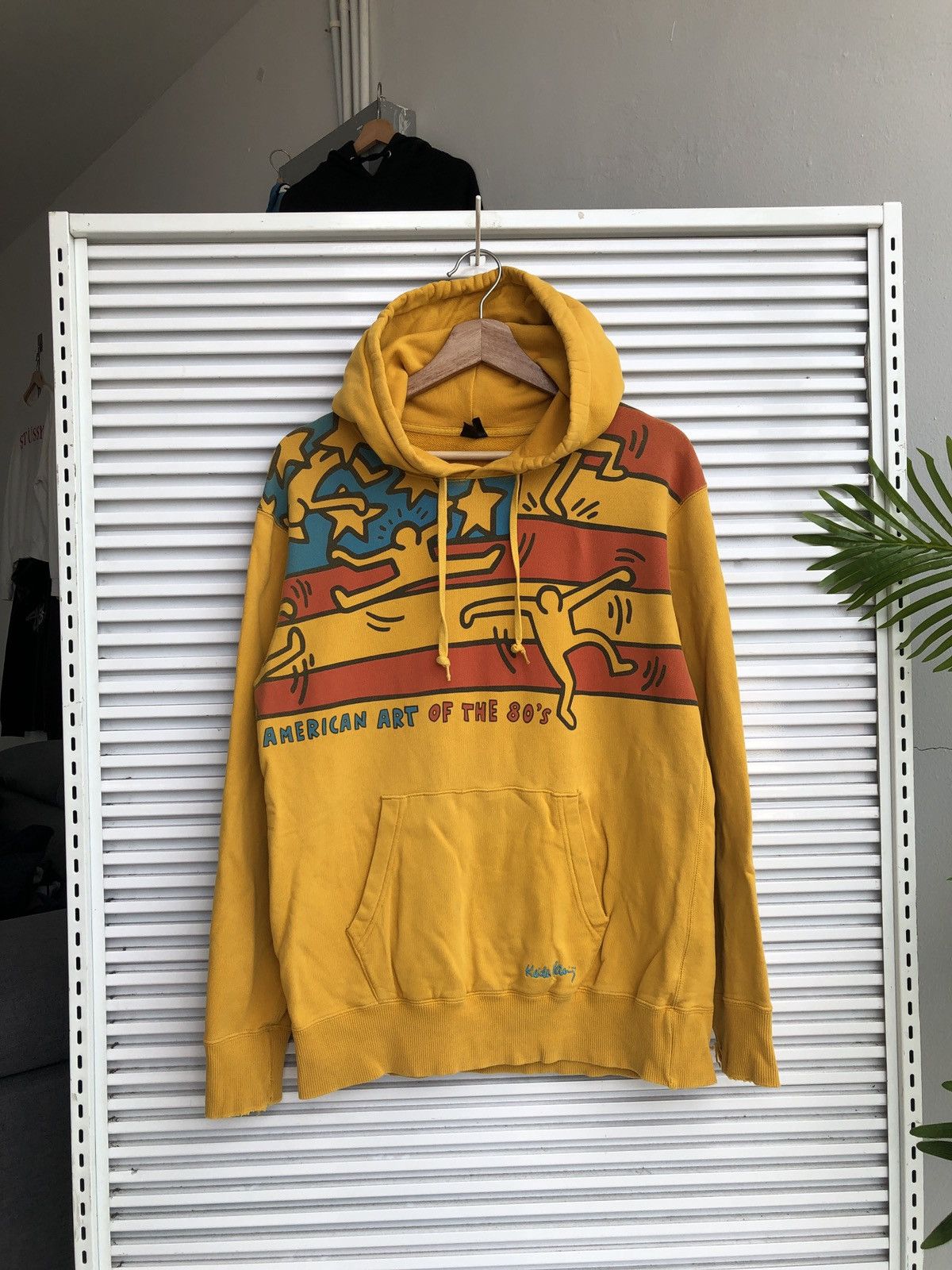 Japanese Brand Vintage Keith Hearing Arts Hoodies Size US M / EU 48-50 / 2 - 1 Thumbnail
