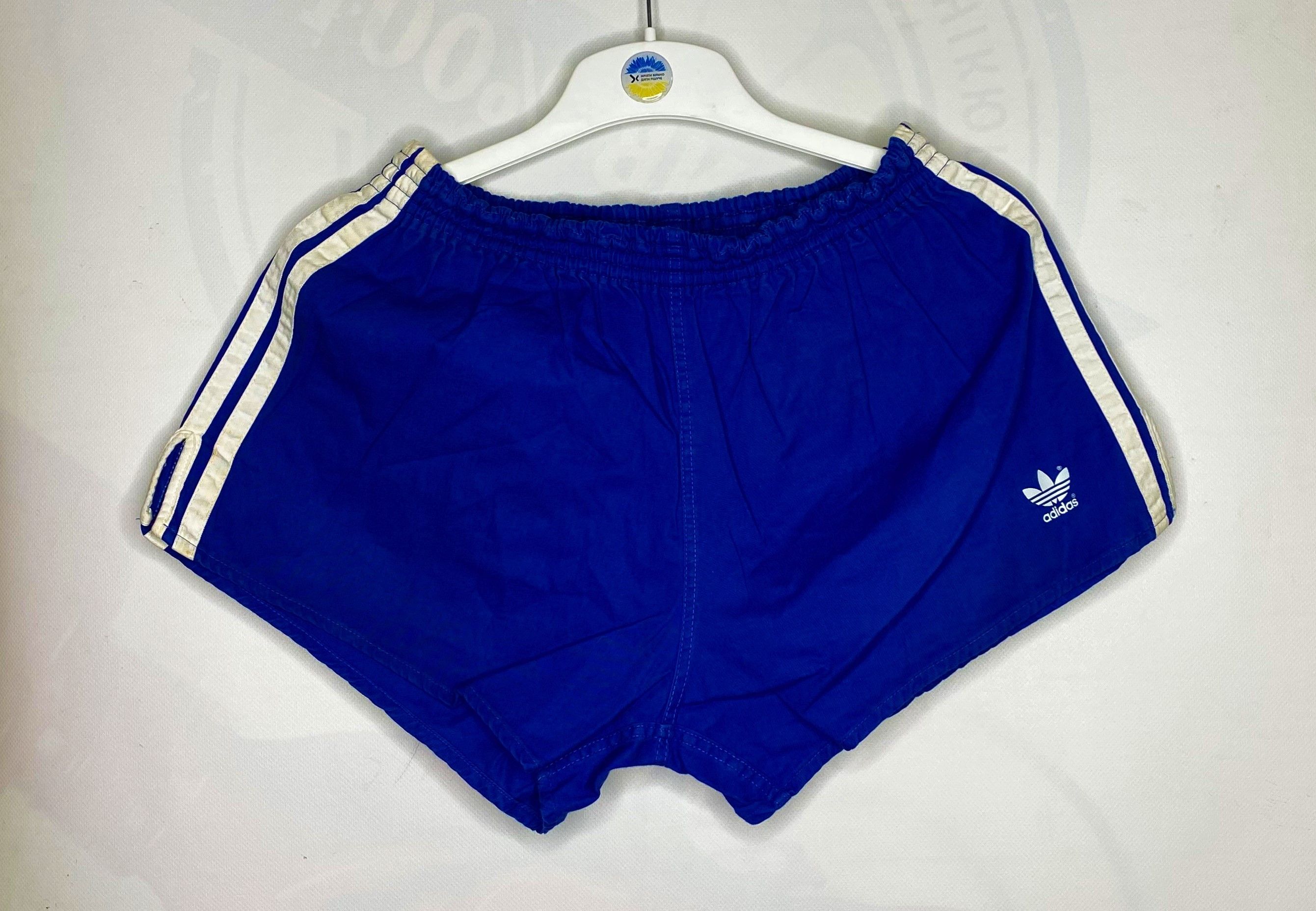Adidas × Ronning × Vintage ADIDAS COTONE SPRINTER SHORTS SOCCER MADE IN YOGOSLAVA Size US 34 / EU 50 - 1 Thumbnail
