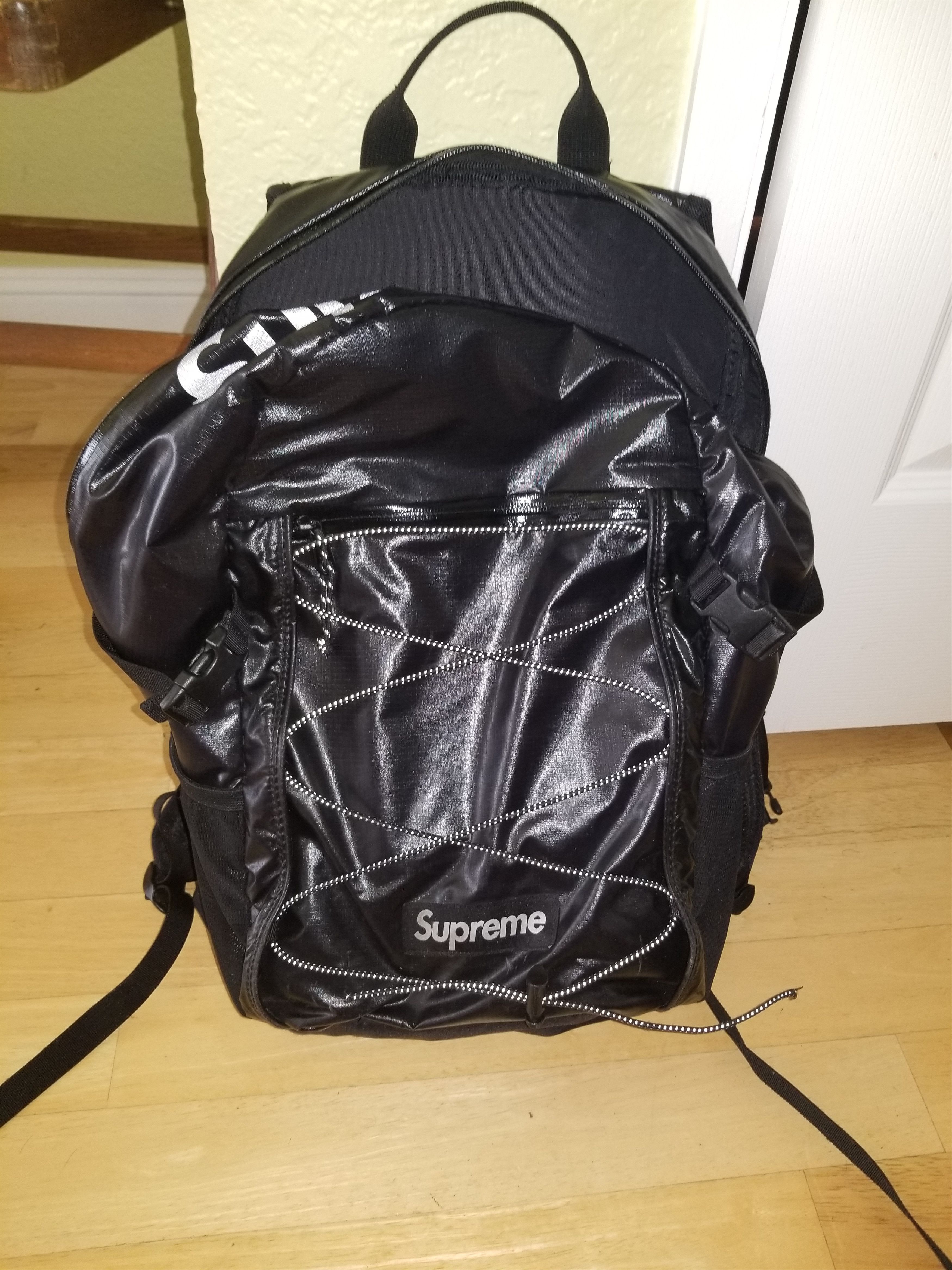 Supreme Supreme FW 17 Backpack Black Grailed