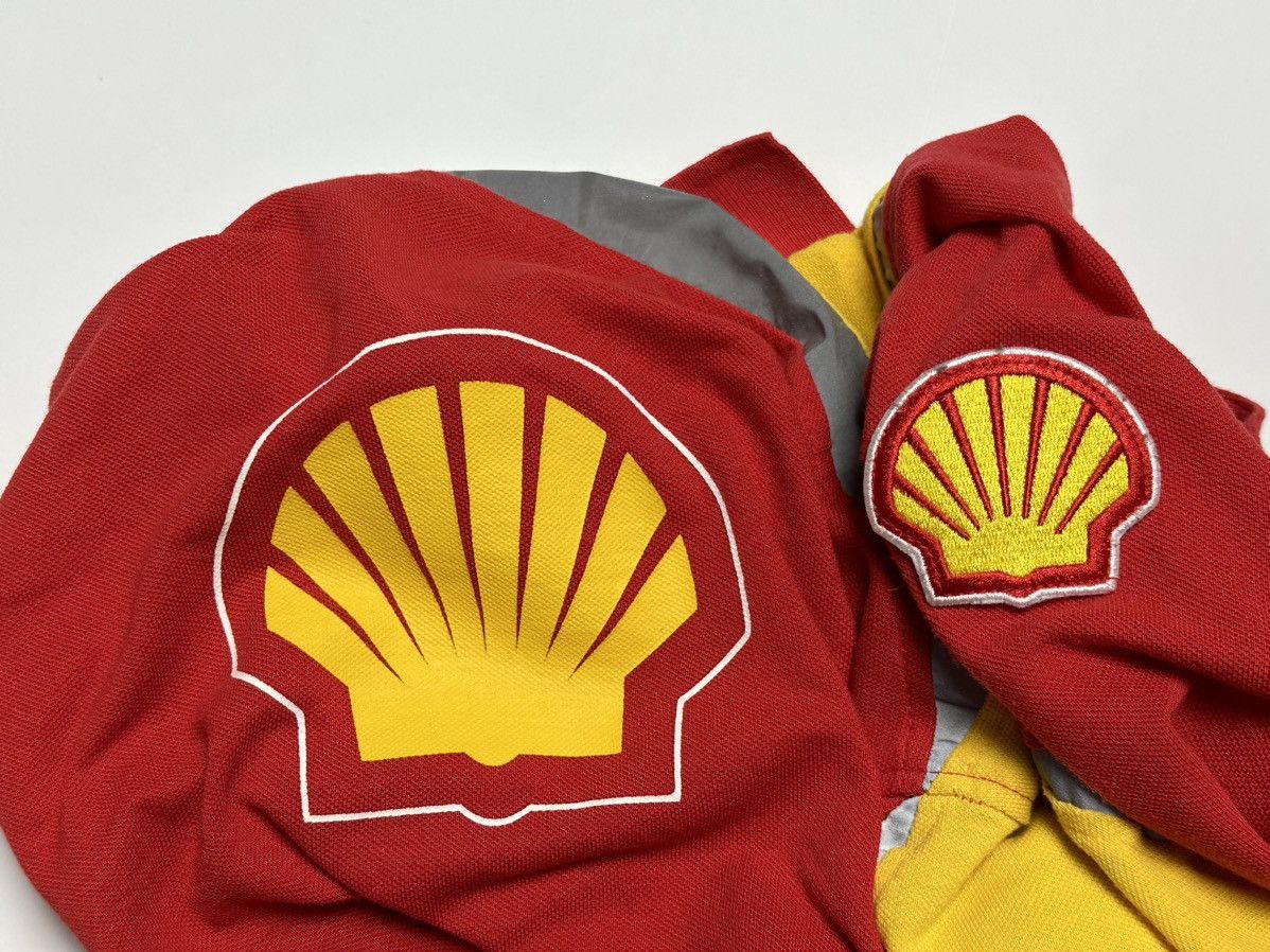 Ferrari Vintage Shell Ferrari Racing Polo F1 V-Power Size US L / EU 52-54 / 3 - 11 Thumbnail