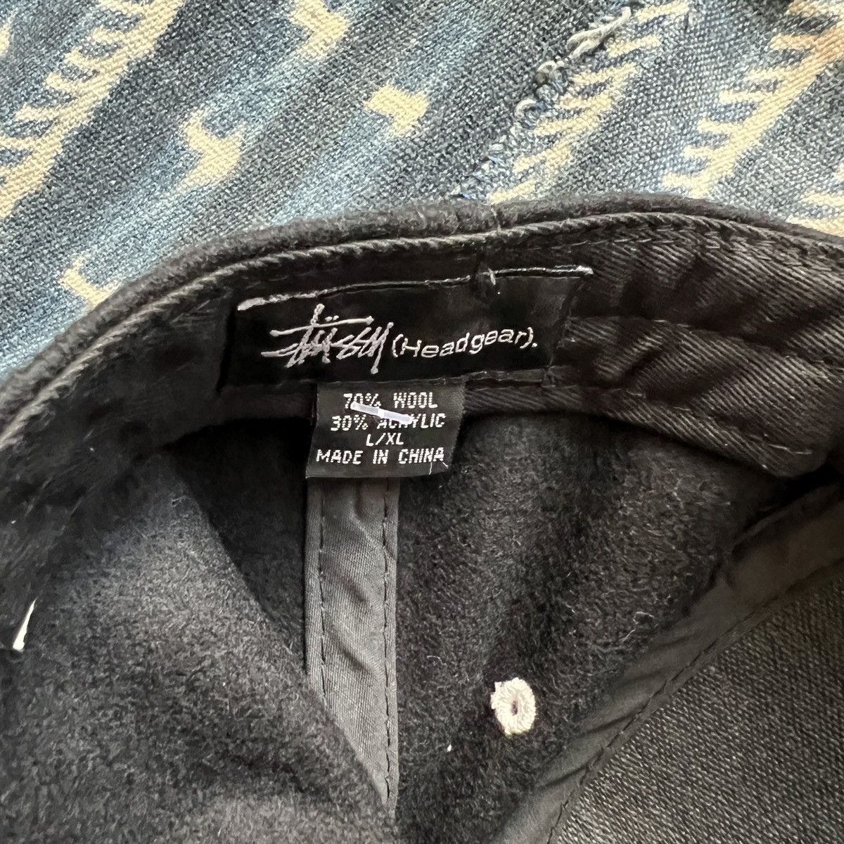 Stussy Stussy Archive FW05 Melton Wool Cap – 25th Anniversary L/XL Size ONE SIZE - 7 Thumbnail
