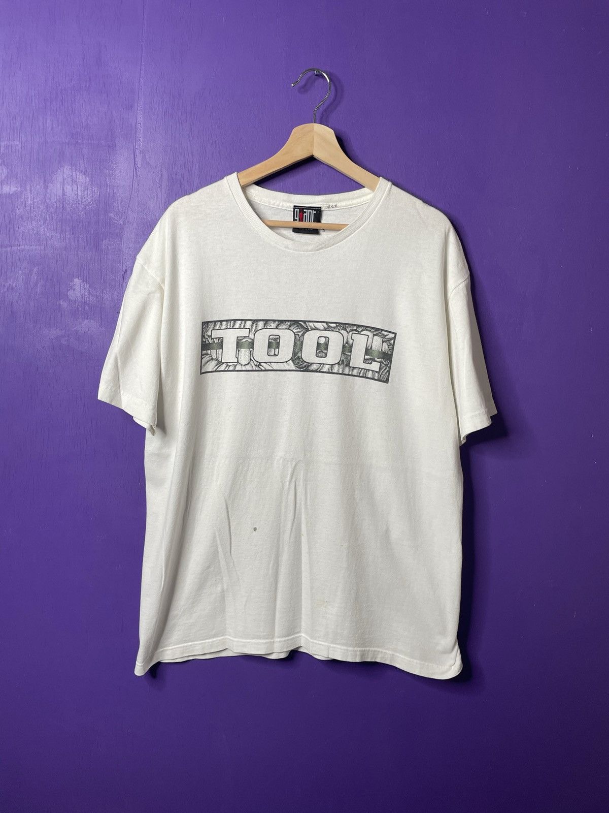 Band Tees × Streetwear × Vintage Vintage TOOL teeth biting band t-shirt ...