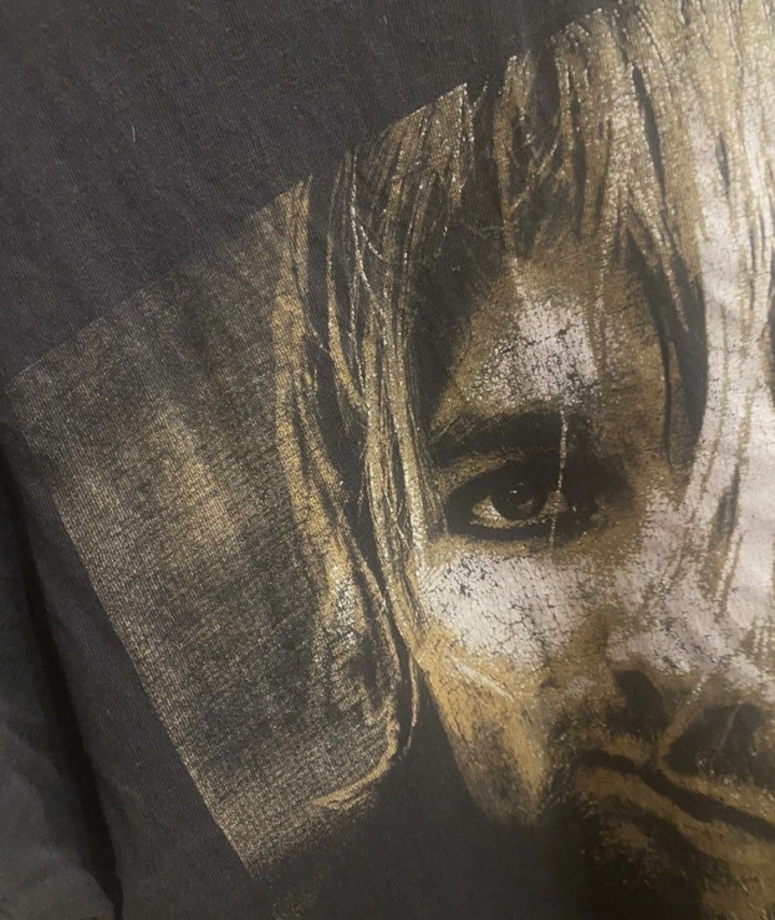 Band Tees Kurt Cobain nirvana portreit tee 00s Size US M / EU 48-50 / 2 - 3 Thumbnail