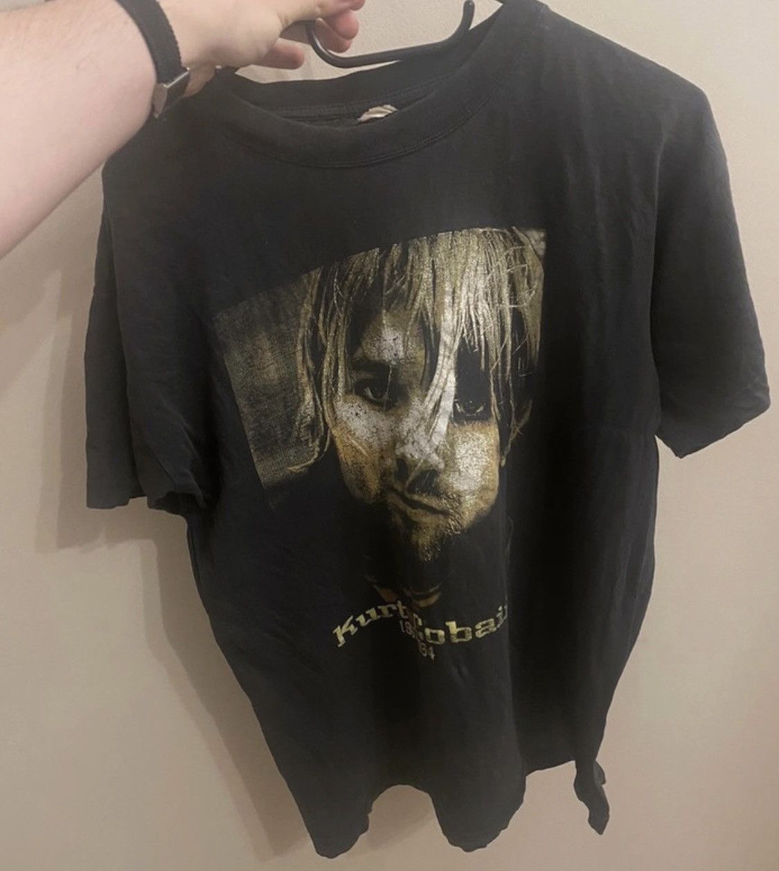 Kurt Cobain nirvana portreit tee 00s