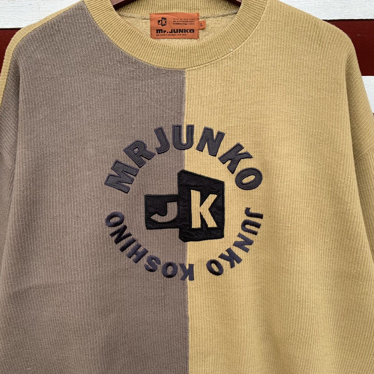 Mr. Junko Mr Junko Koshino Sweatshirt Embroidered Logo Size US L / EU 52-54 / 3 - 4 Thumbnail