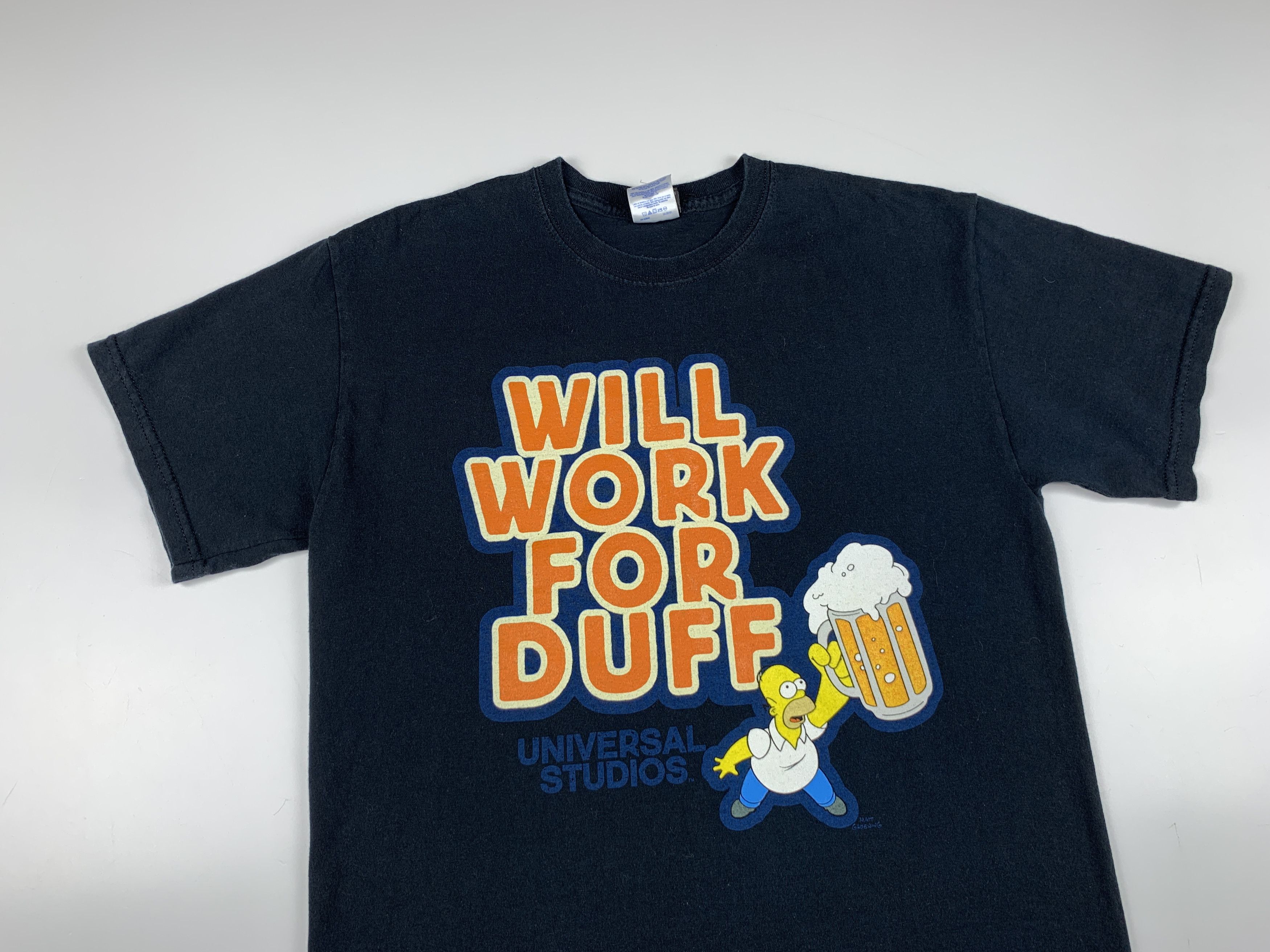 The Simpsons 2011 The Simpsons Homer Universal Studios Vintage T-shirt Size US M / EU 48-50 / 2 - 2 Thumbnail