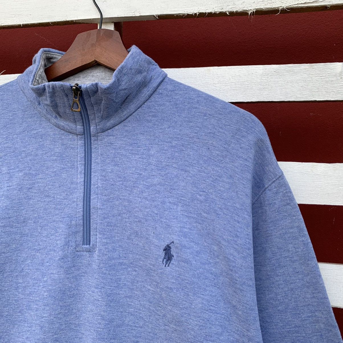 Polo Ralph Lauren Polo Ralph Lauren Half Zip Sweatshirt Size US XL / EU 56 / 4 - 4 Thumbnail