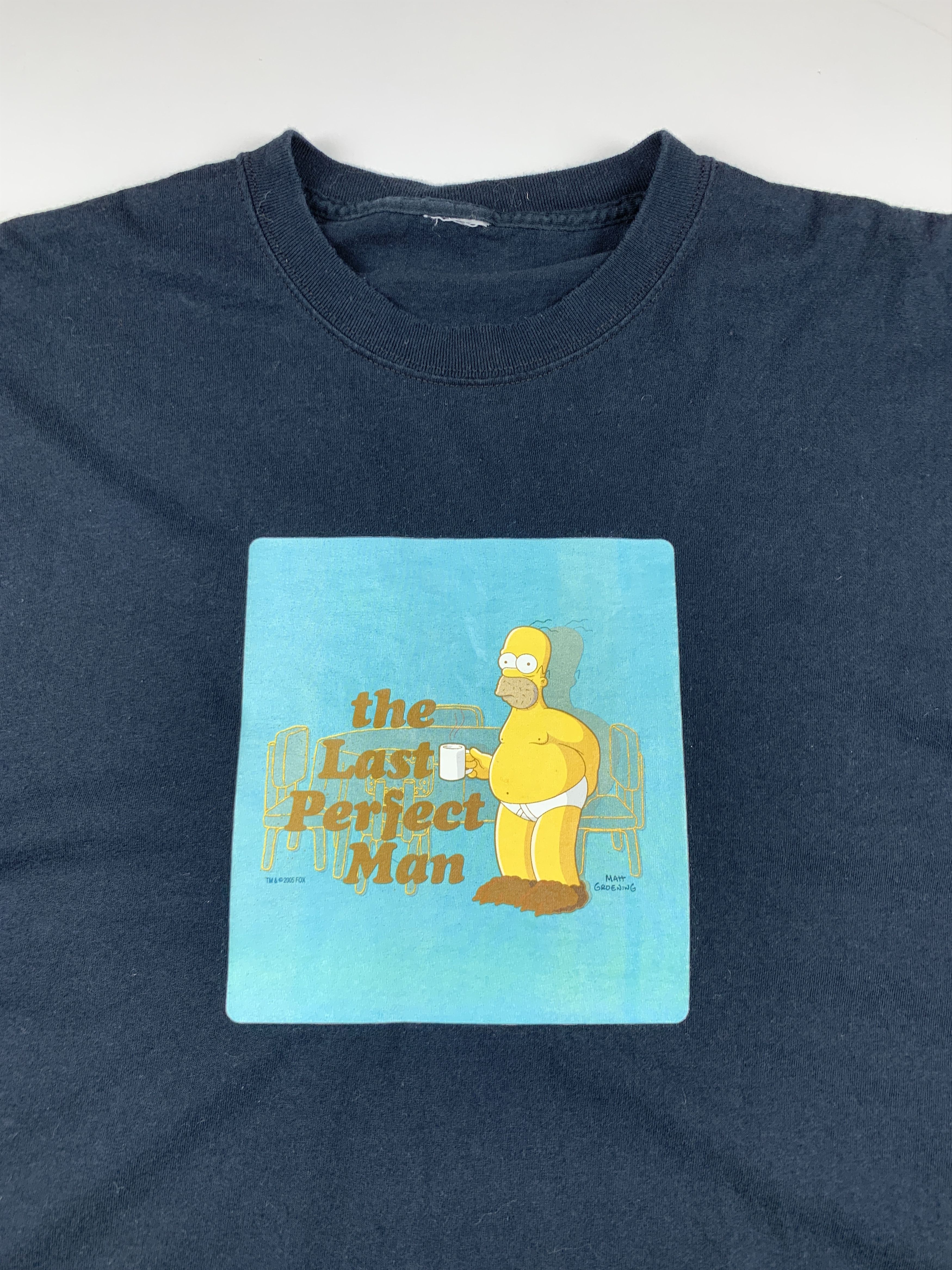 The Simpsons Vintage The Simpsons Homer 2005 Fox Men's T-shirt Size US L / EU 52-54 / 3 - 3 Thumbnail