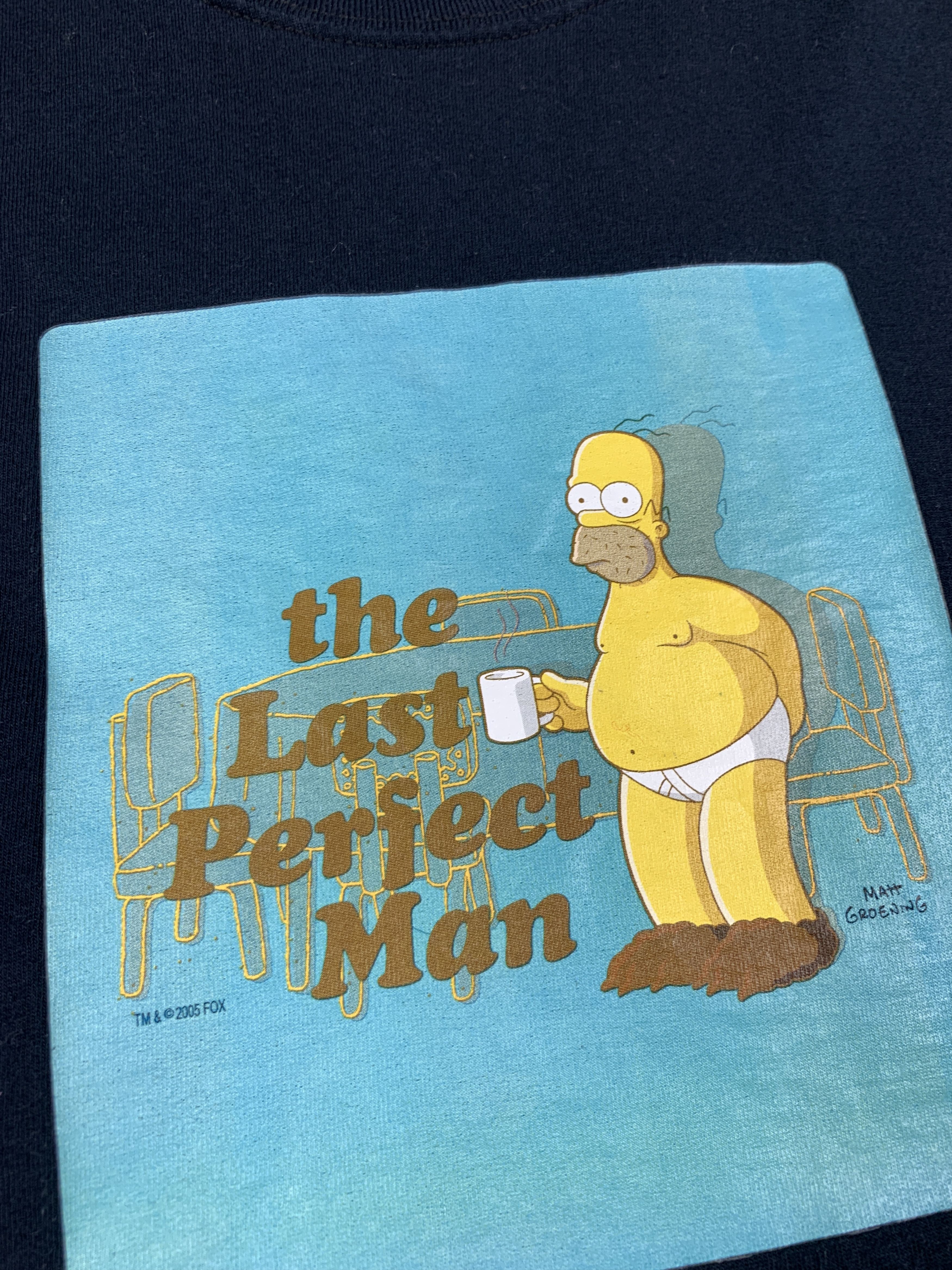 The Simpsons Vintage The Simpsons Homer 2005 Fox Men's T-shirt Size US L / EU 52-54 / 3 - 4 Thumbnail