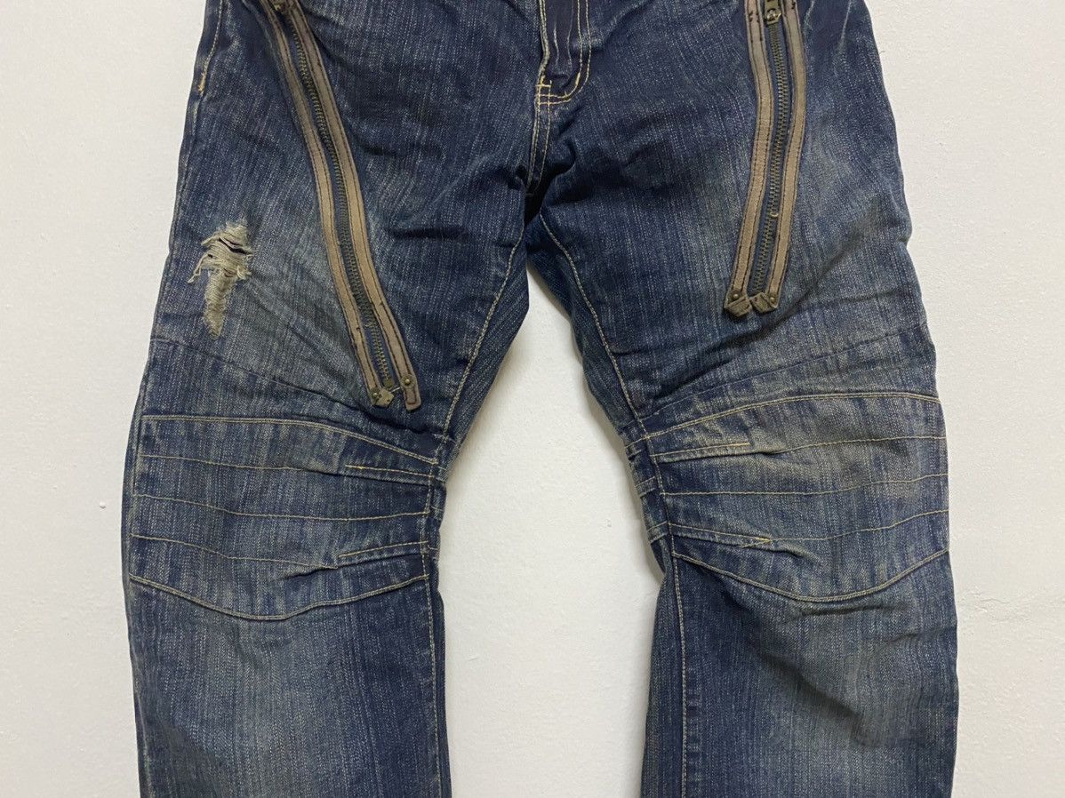 Japanese Brand × PPFM Japan Brand PPFM Double Waist Detachable Leg Jeans Size US 32 / EU 48 - 4 Thumbnail